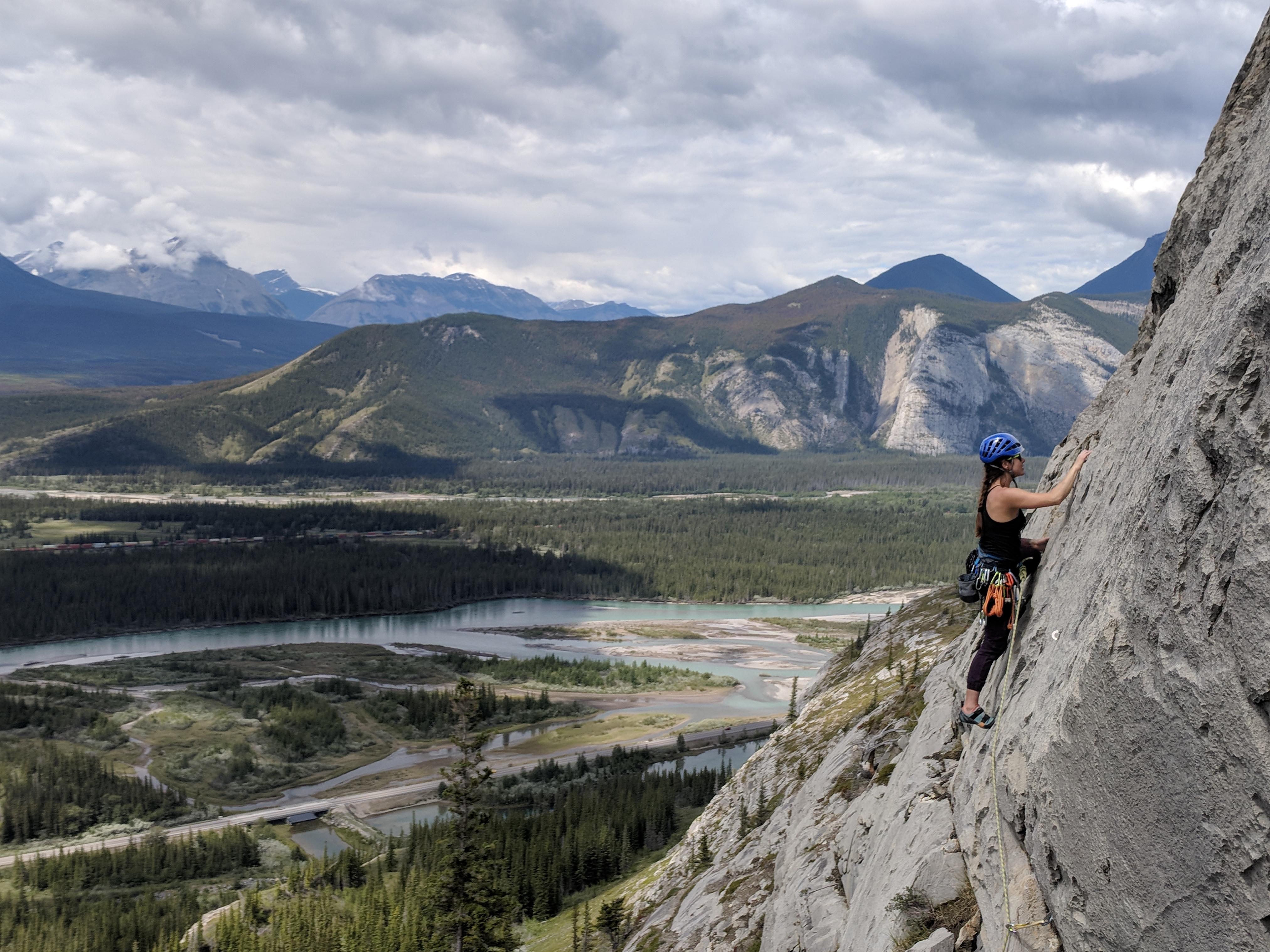 Tried some climbing photography while in Jasper AB. Think it turned out