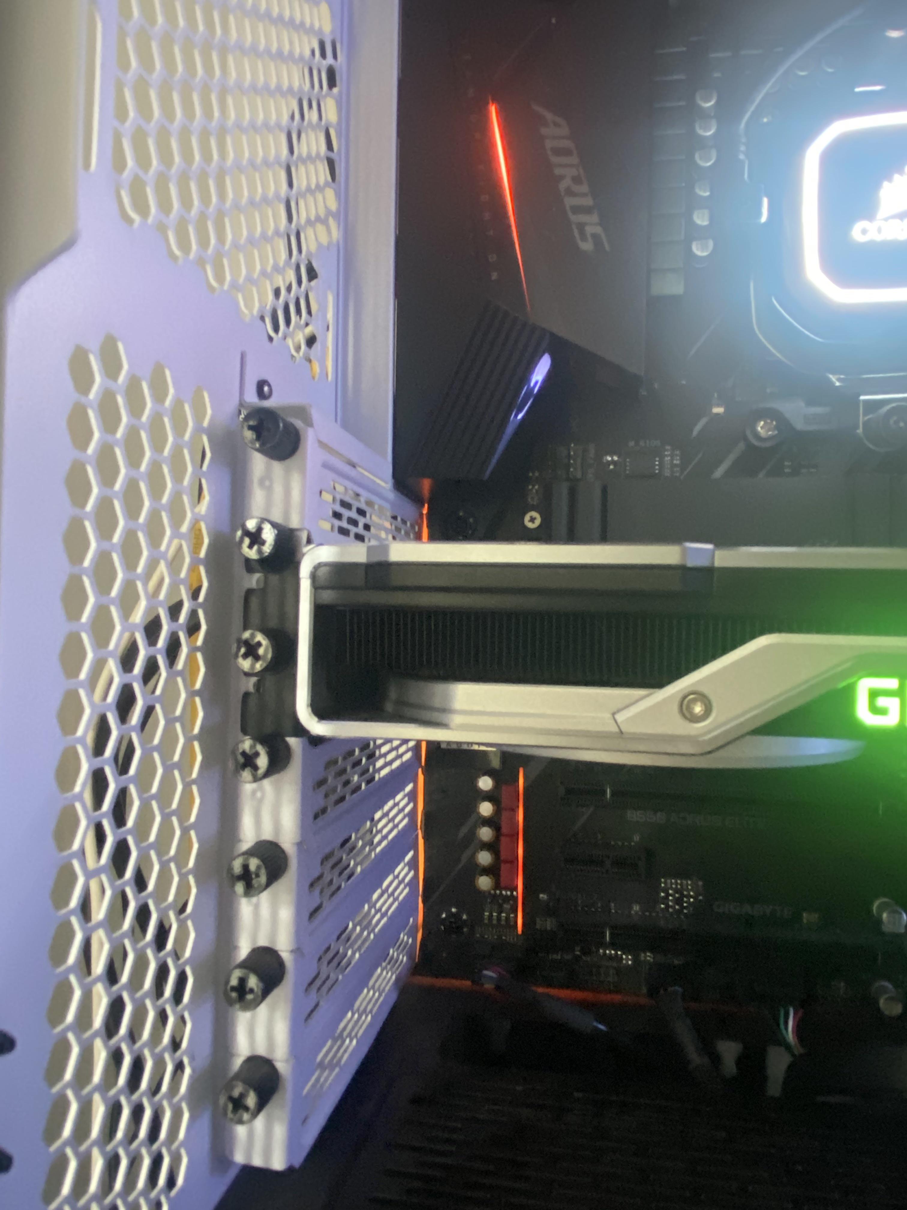 Orange Light on MOBO/Hitting power button twice to startup. gigabyte