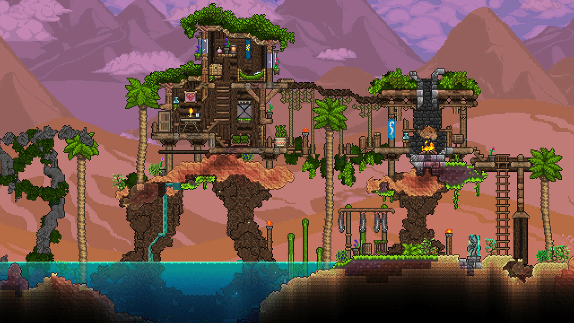 Desert Oasis r/Terraria