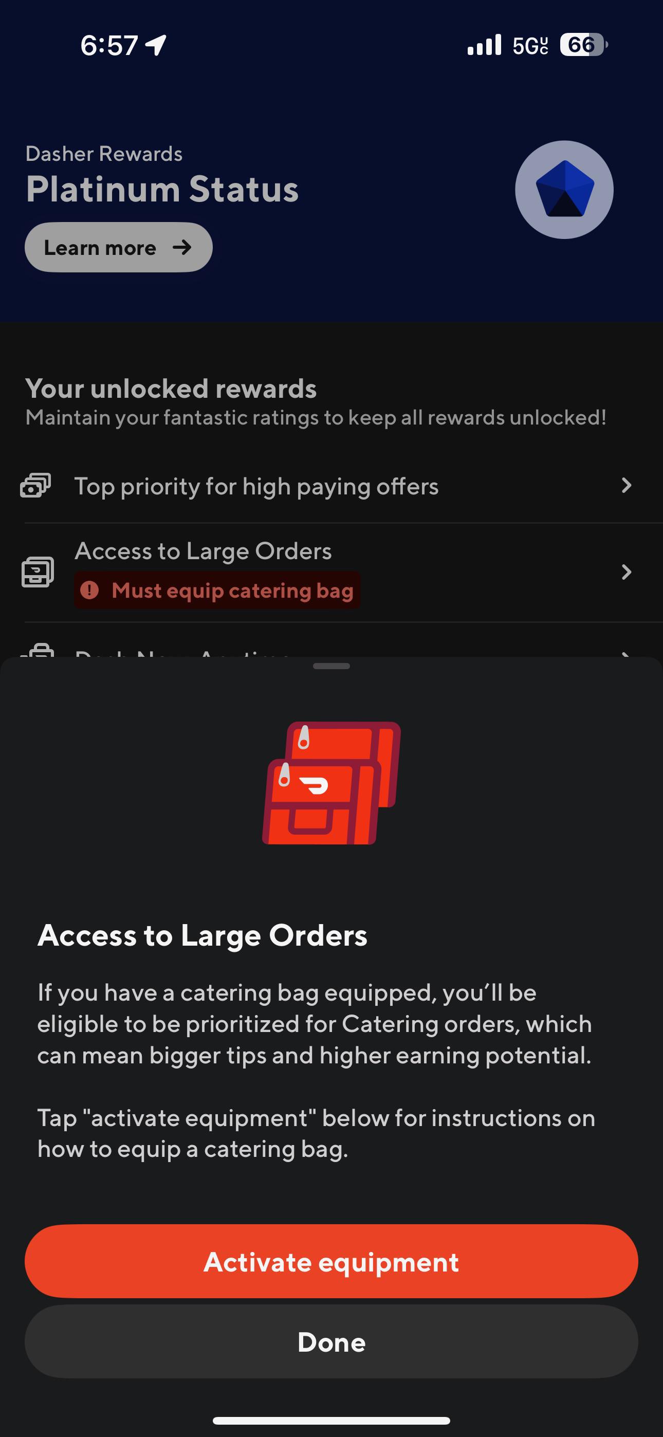 Finally got the catering Invitation r/doordash