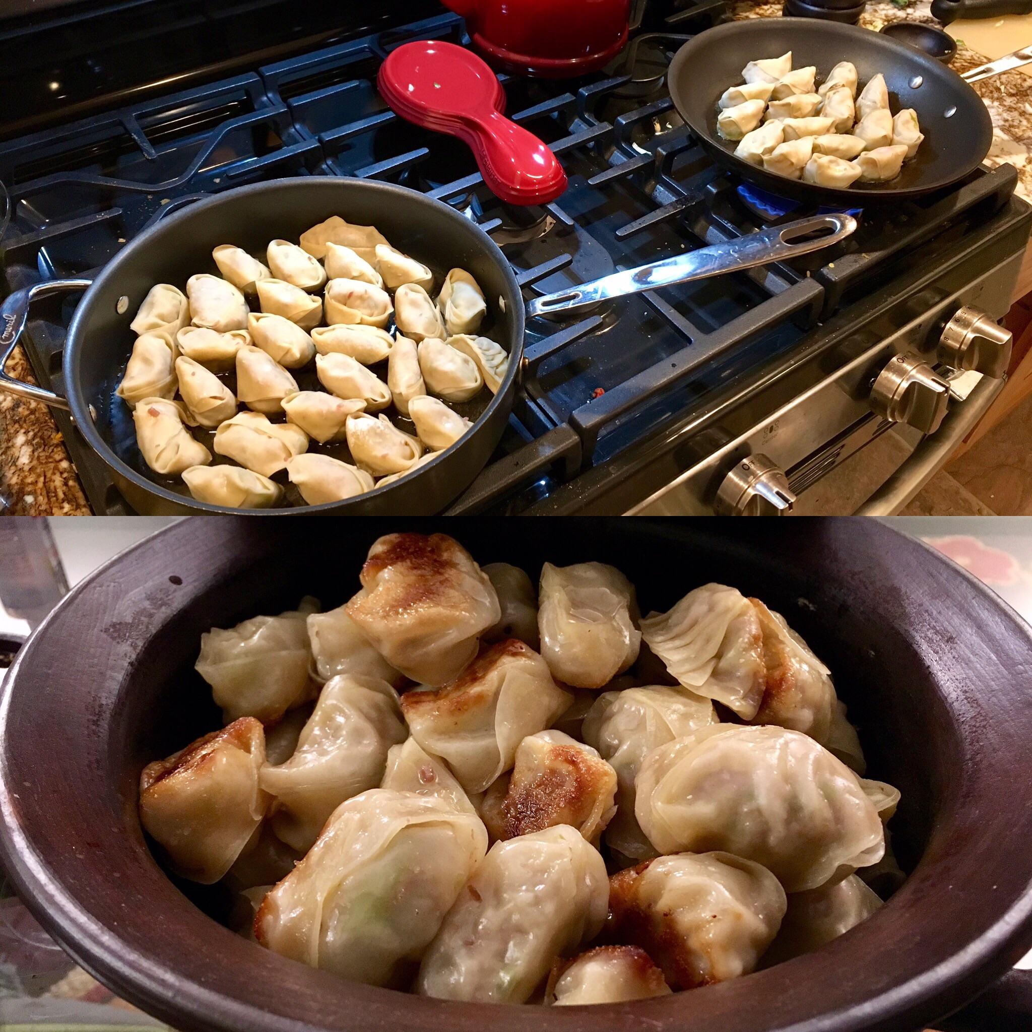 [Homemade] Pork gyoza r/food
