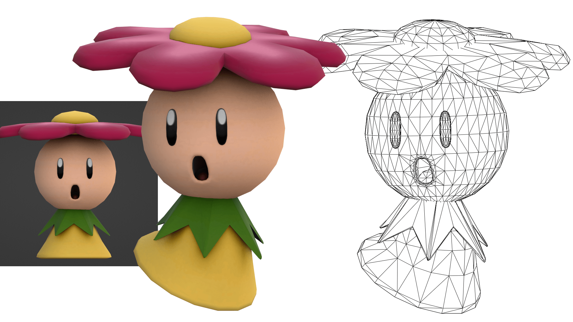 i made a model of spindrift from mario 64 r/blender