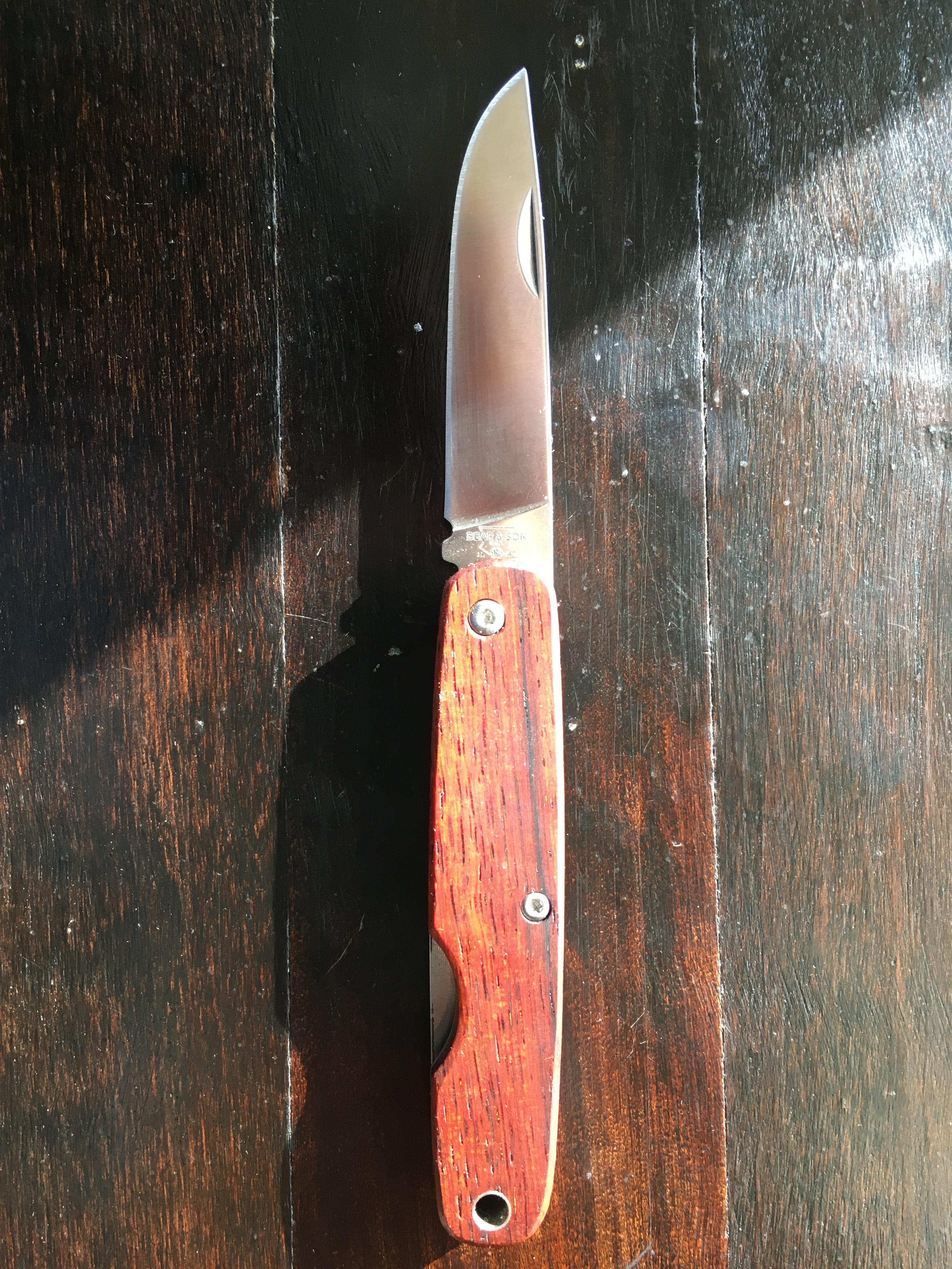 Reposted this Bear & Son model CB79, opened up for your viewing