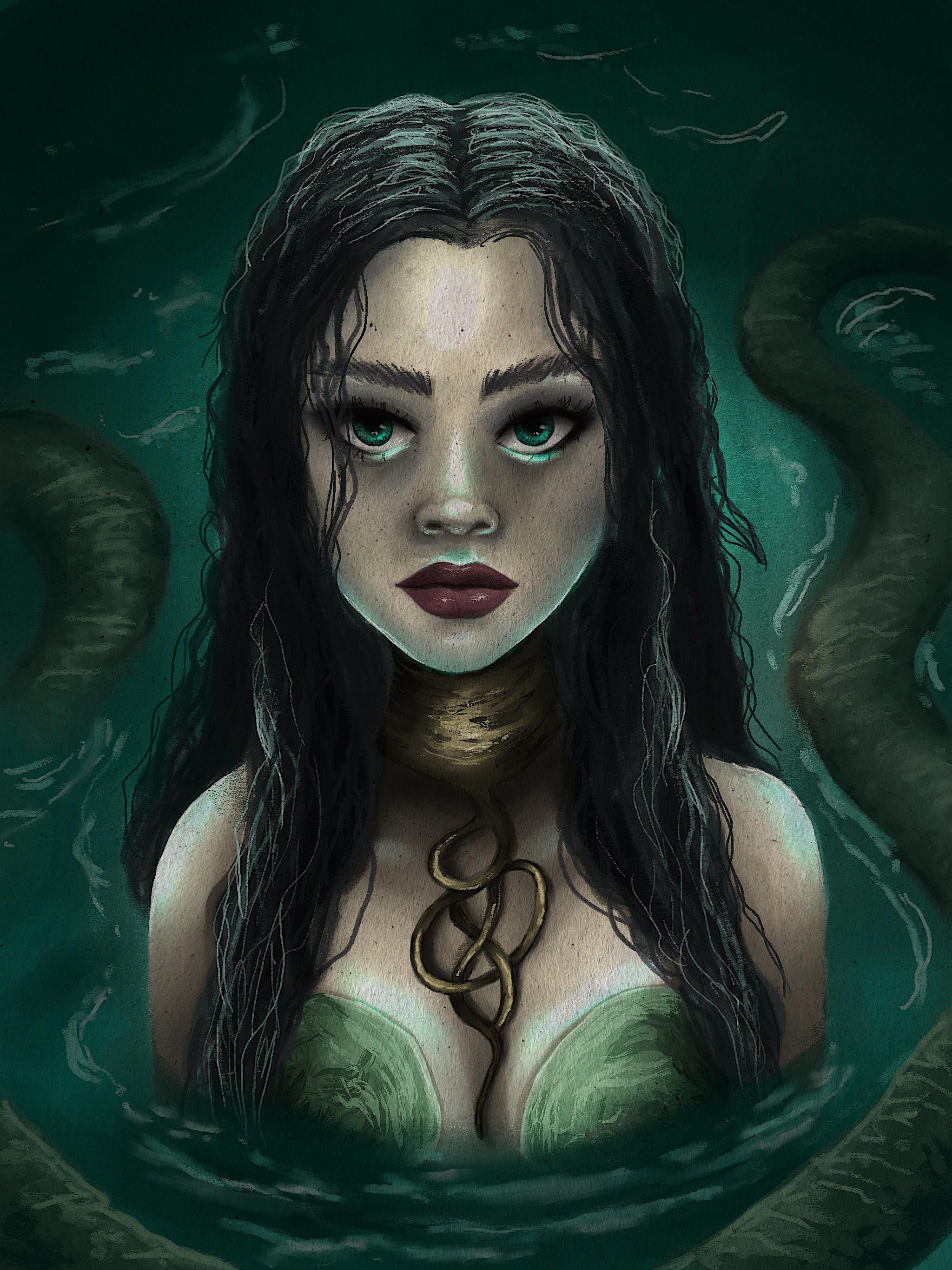 my siren girl! : r/ProCreate