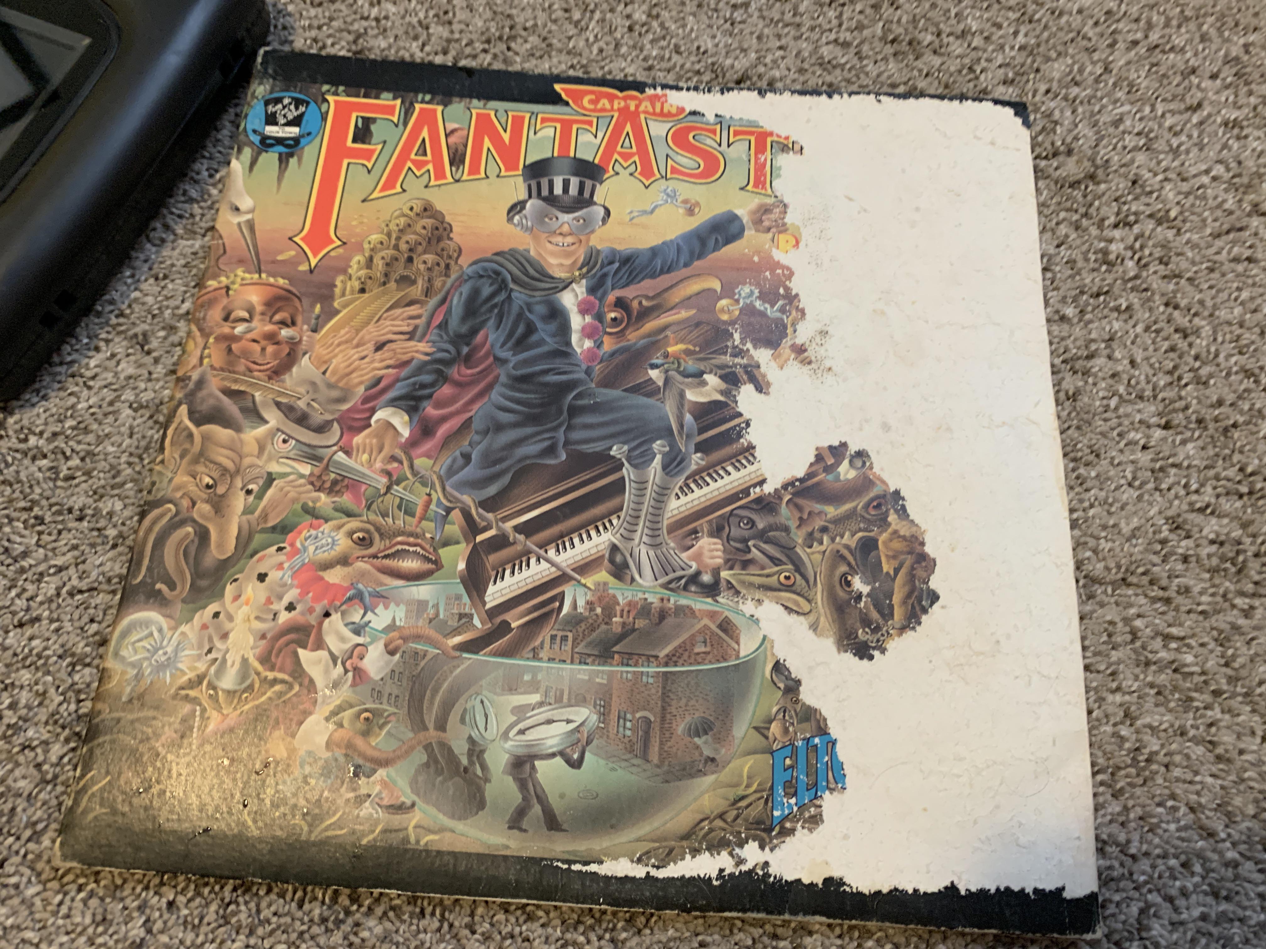 A vinyl record at Goodwill actually worth buying? How Fantastic!! r