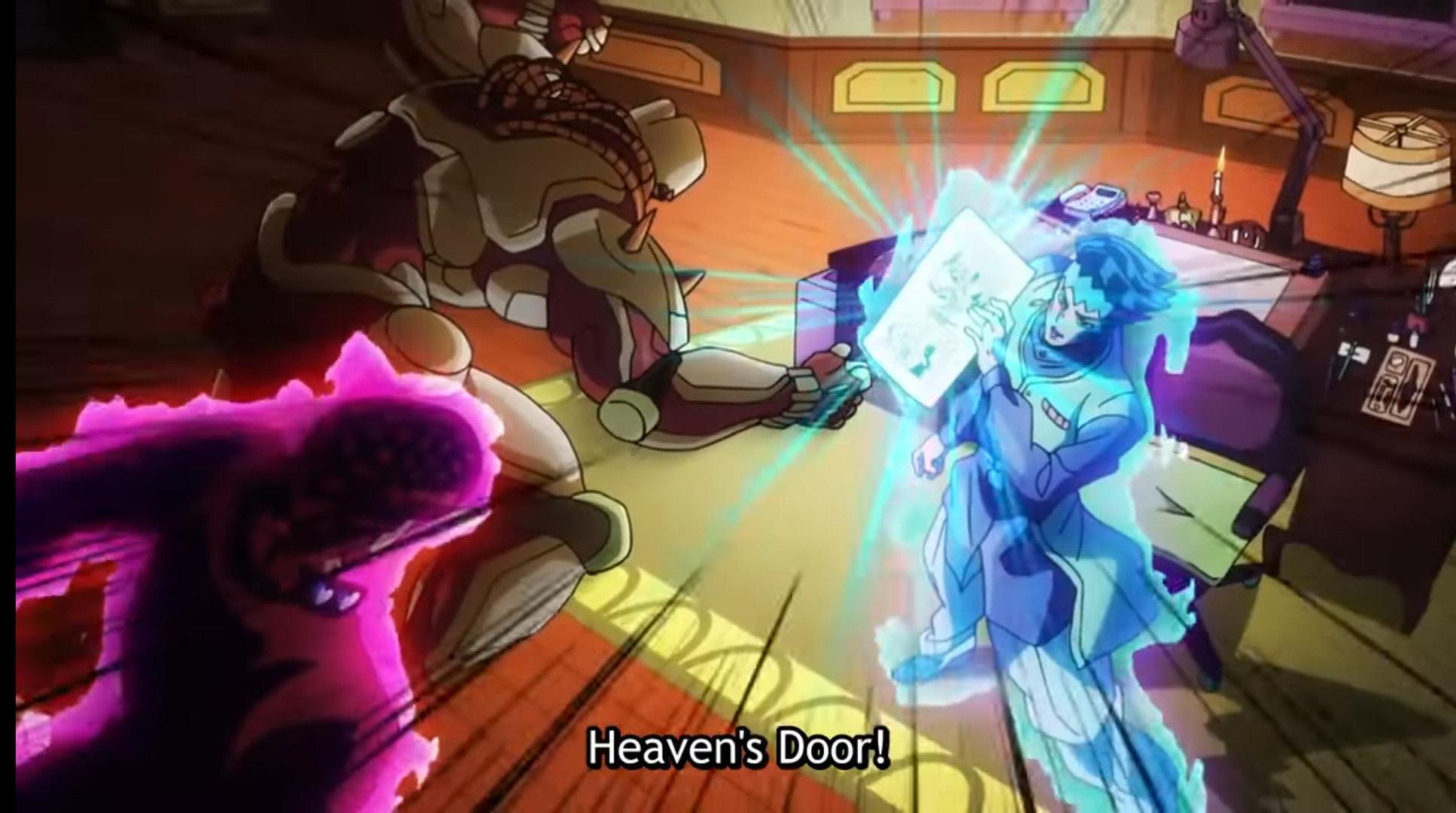Why does Heaven's Door get to keep its name while every other stand