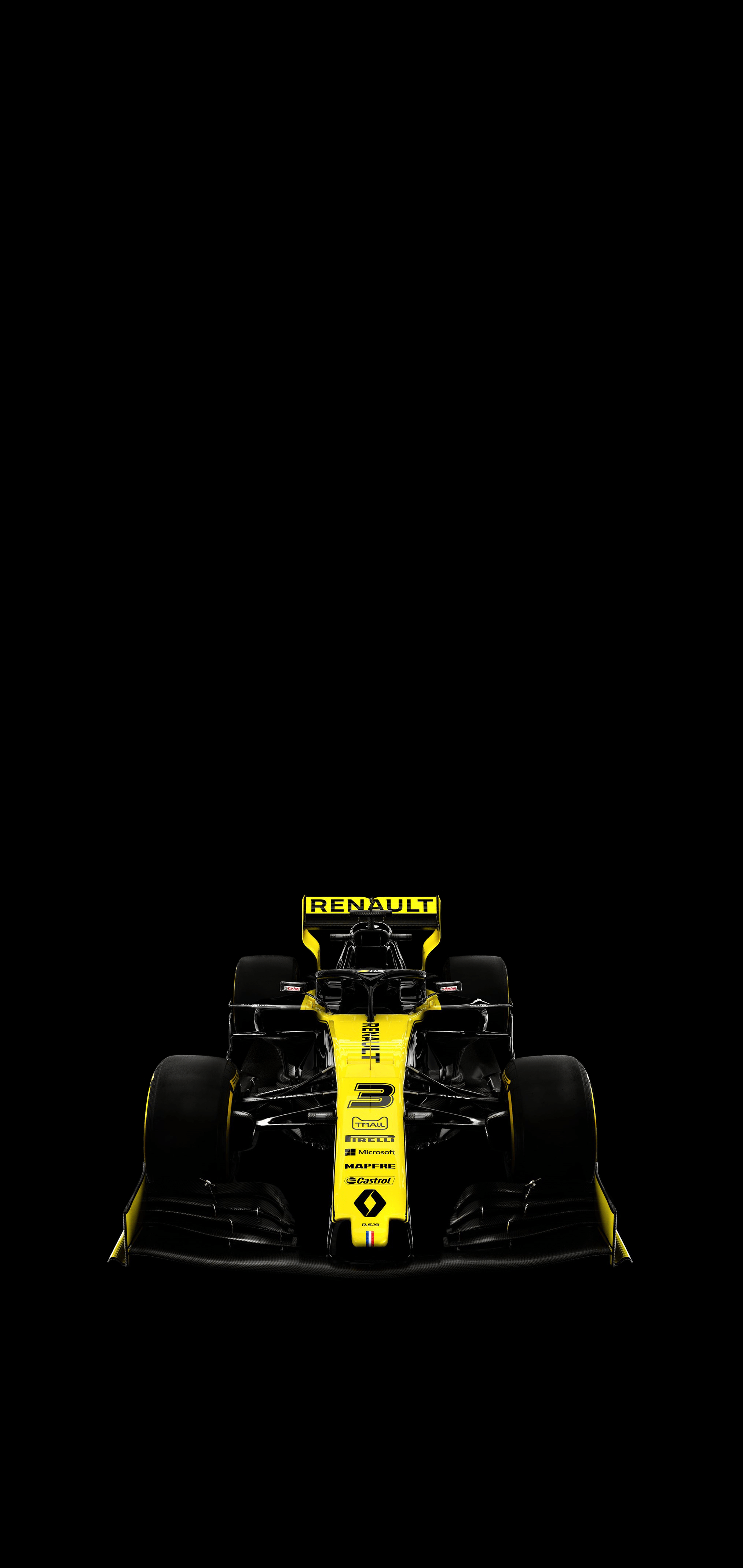 Daniel Ricciardo's R.S.19 [AMOLED Mobile Wallpaper] formula1