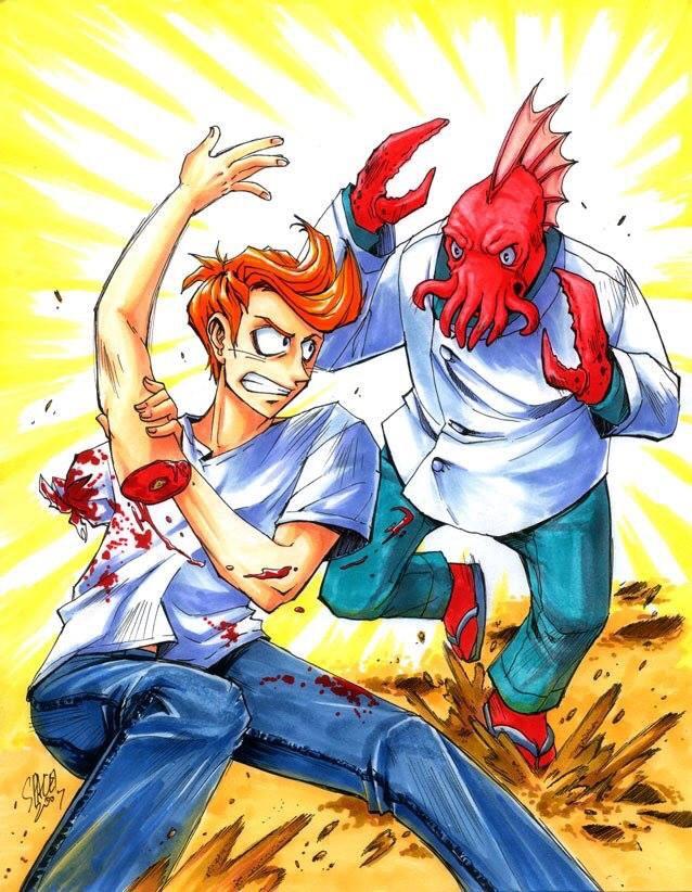Fry VS Zoidberg r/futurama