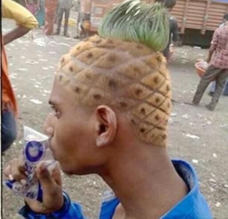 Pineapple Haircut