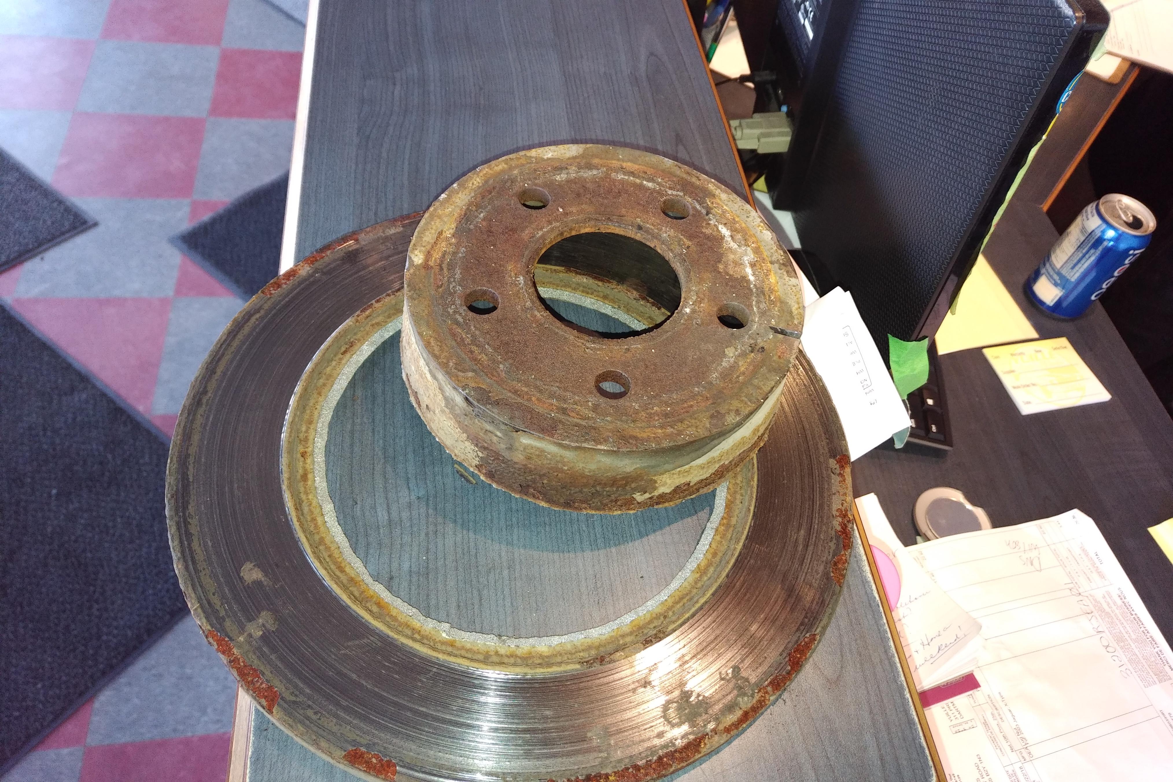 My brakes feel lumpy!