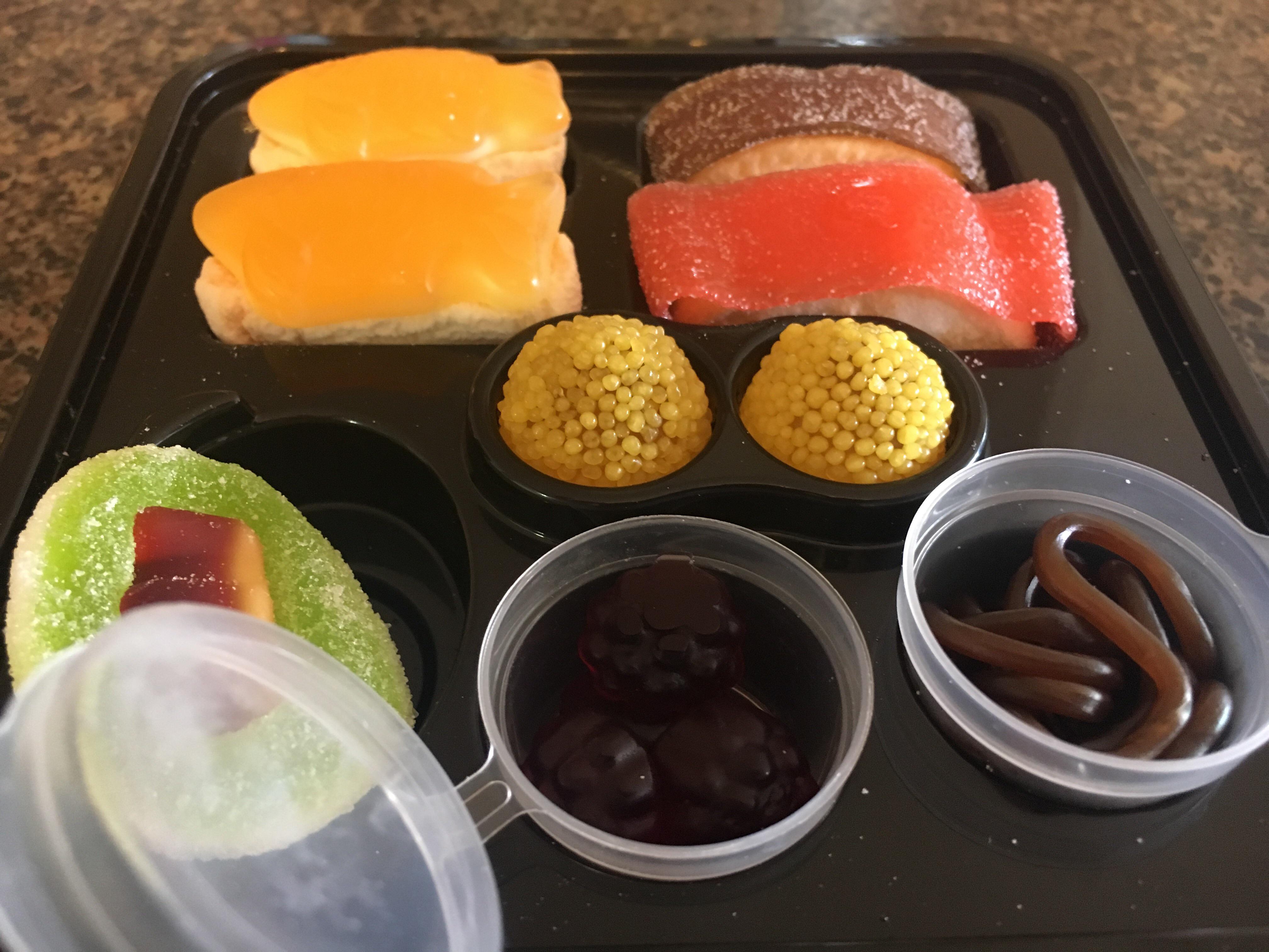 A delicious gummy sushi platter r/FoodPorn
