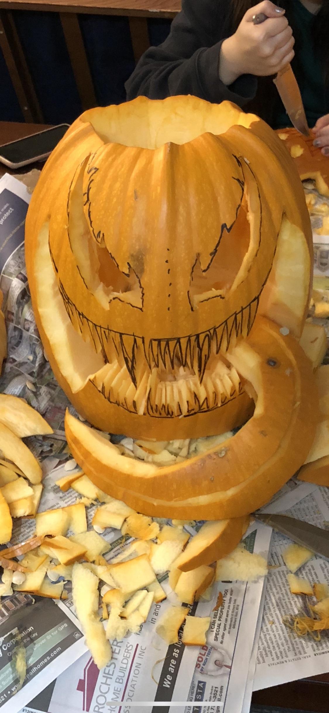 My venom pumpkin thevenomsite