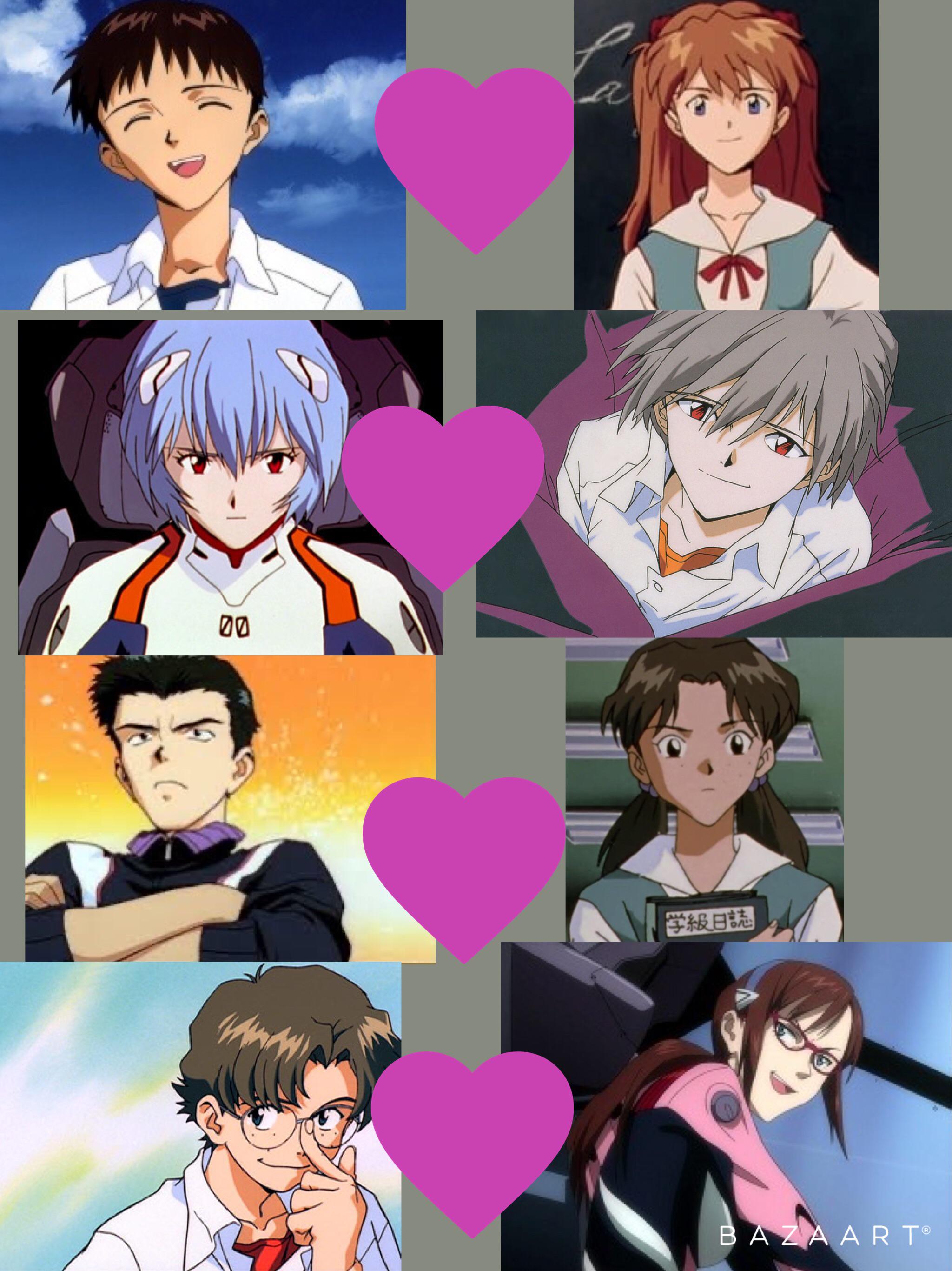 End Evangelion ship war, straight edition r/evangelionmemes