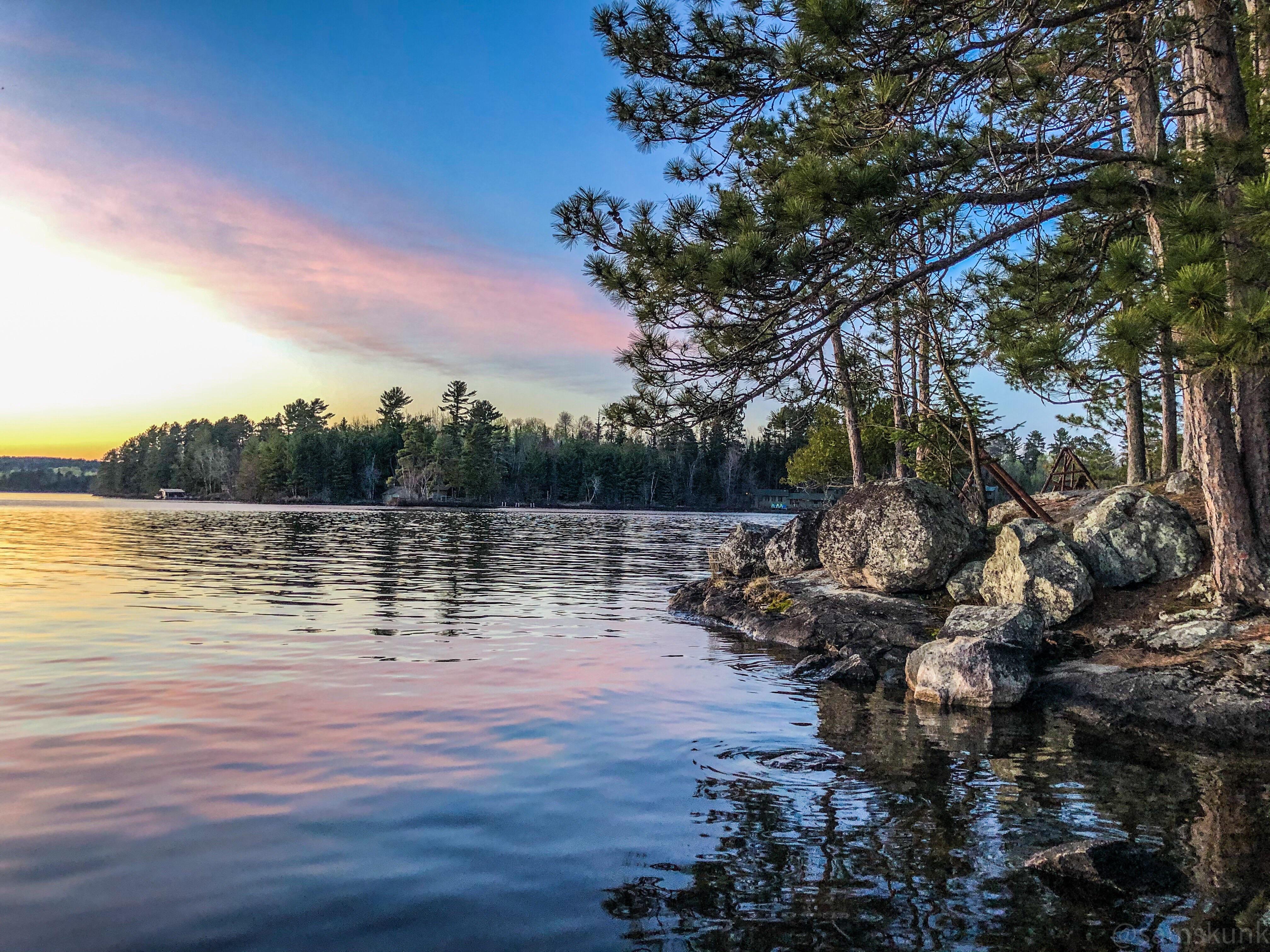I saw the beautiful nighttime sky picture of Lake Vermilion and I