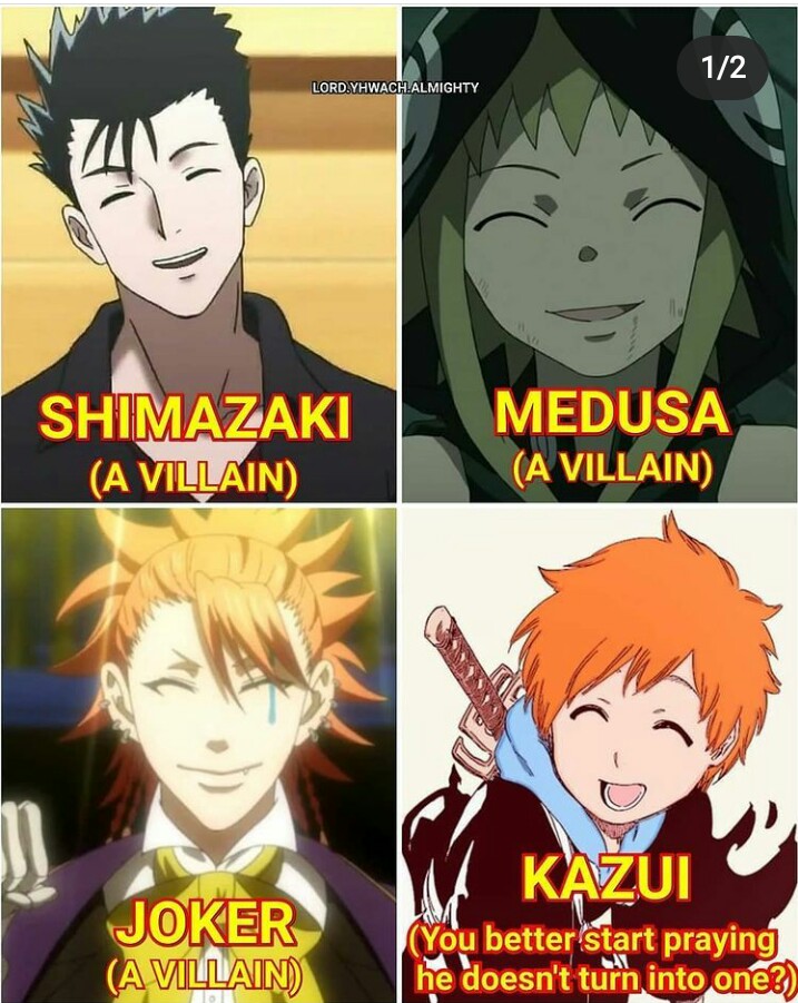 Kazui the next villain of bleach theory. His name means the brave one