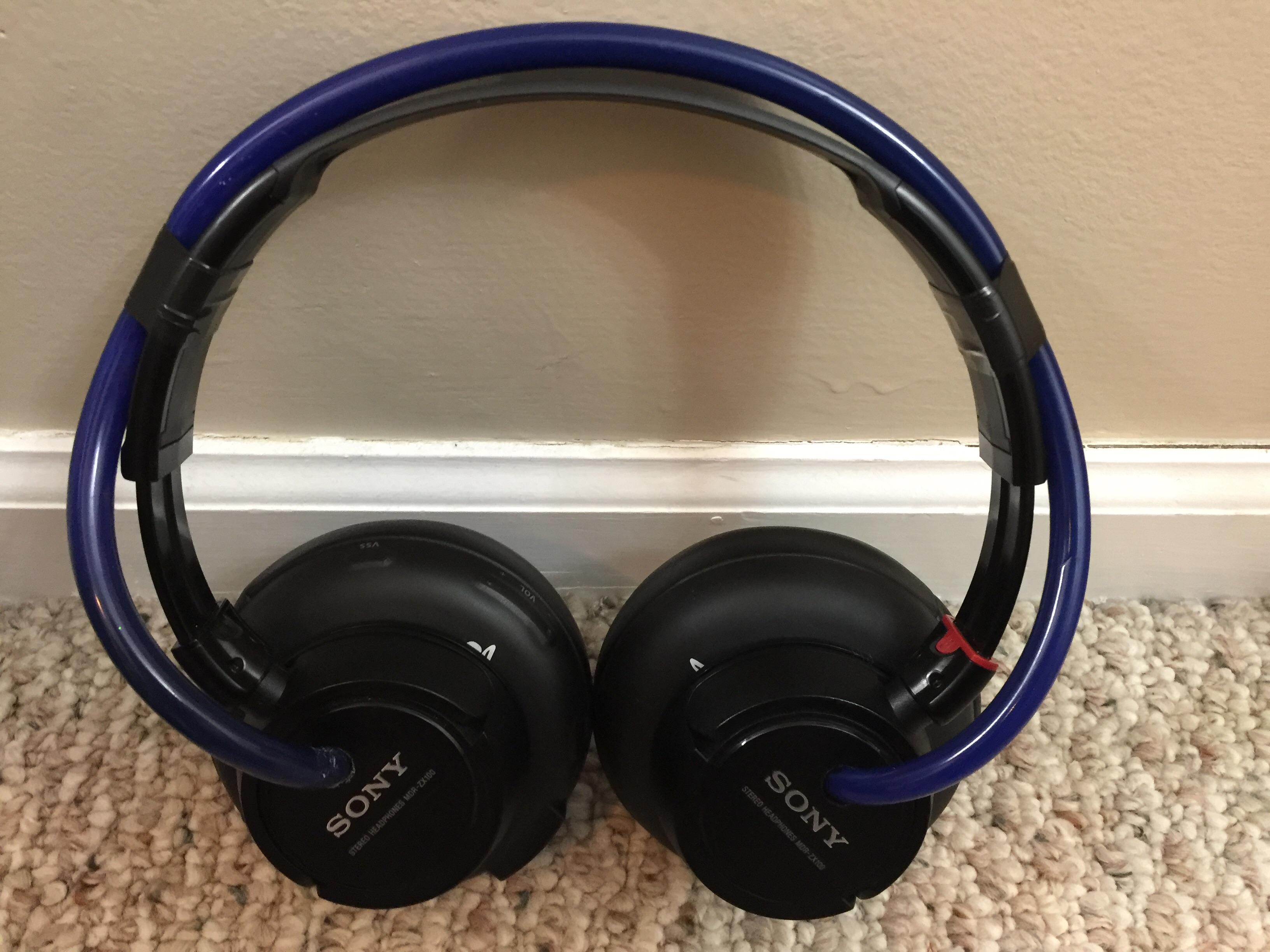 My PS gold headphones broke at the headband so I rebuilt them using an