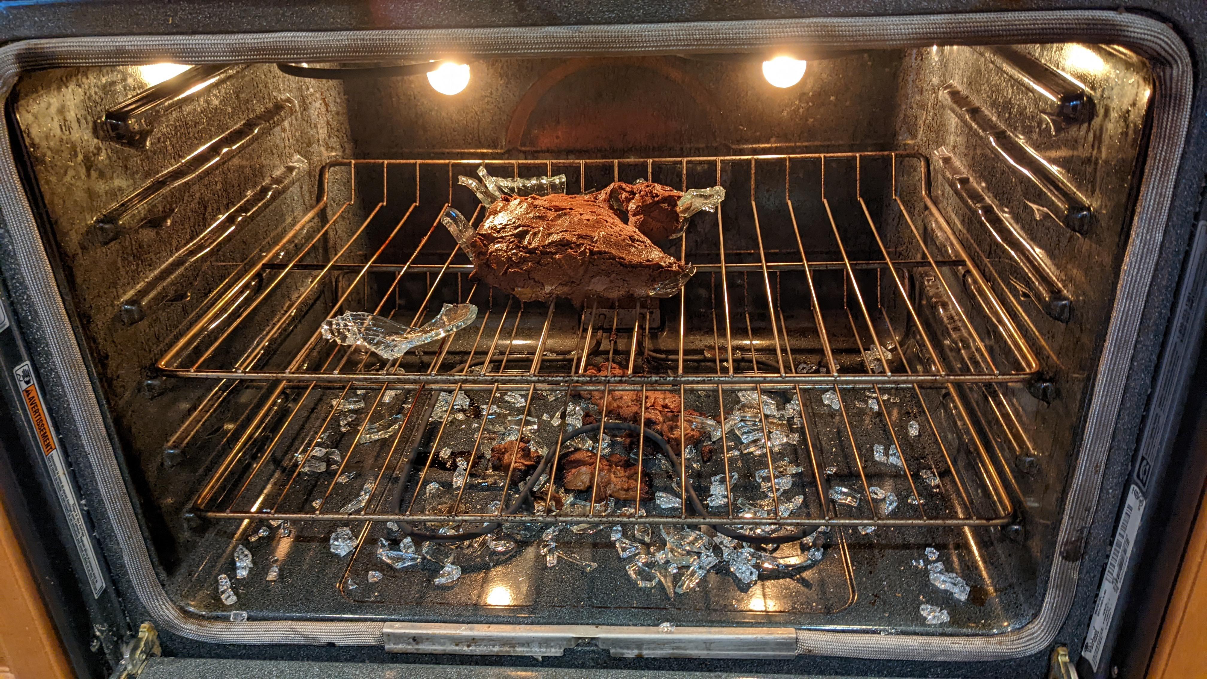 Bought an oven safe Pyrex 3 weeks ago. It couldn't handle brownie