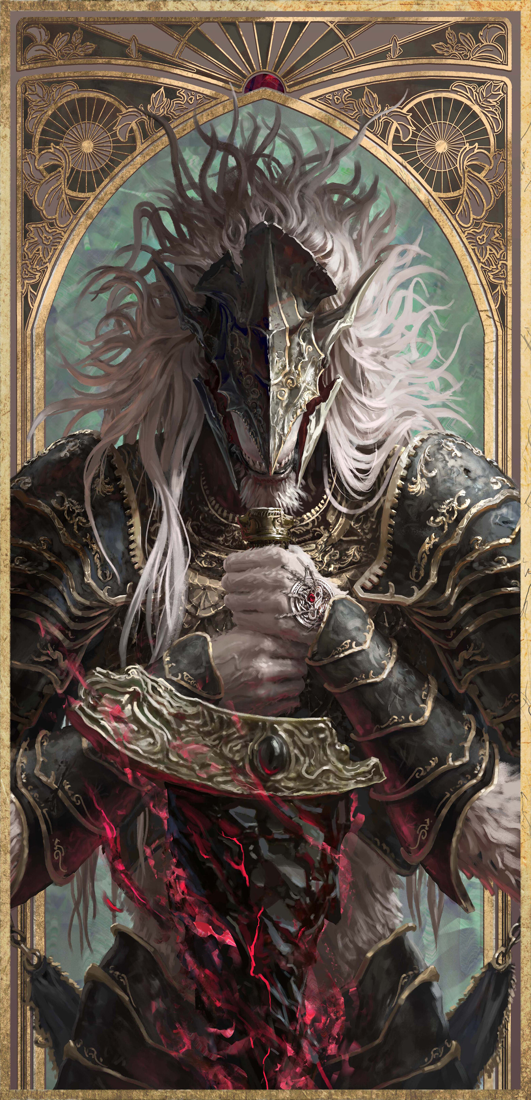 Malekith the black blade by Fragan Tanguy r/Eldenring