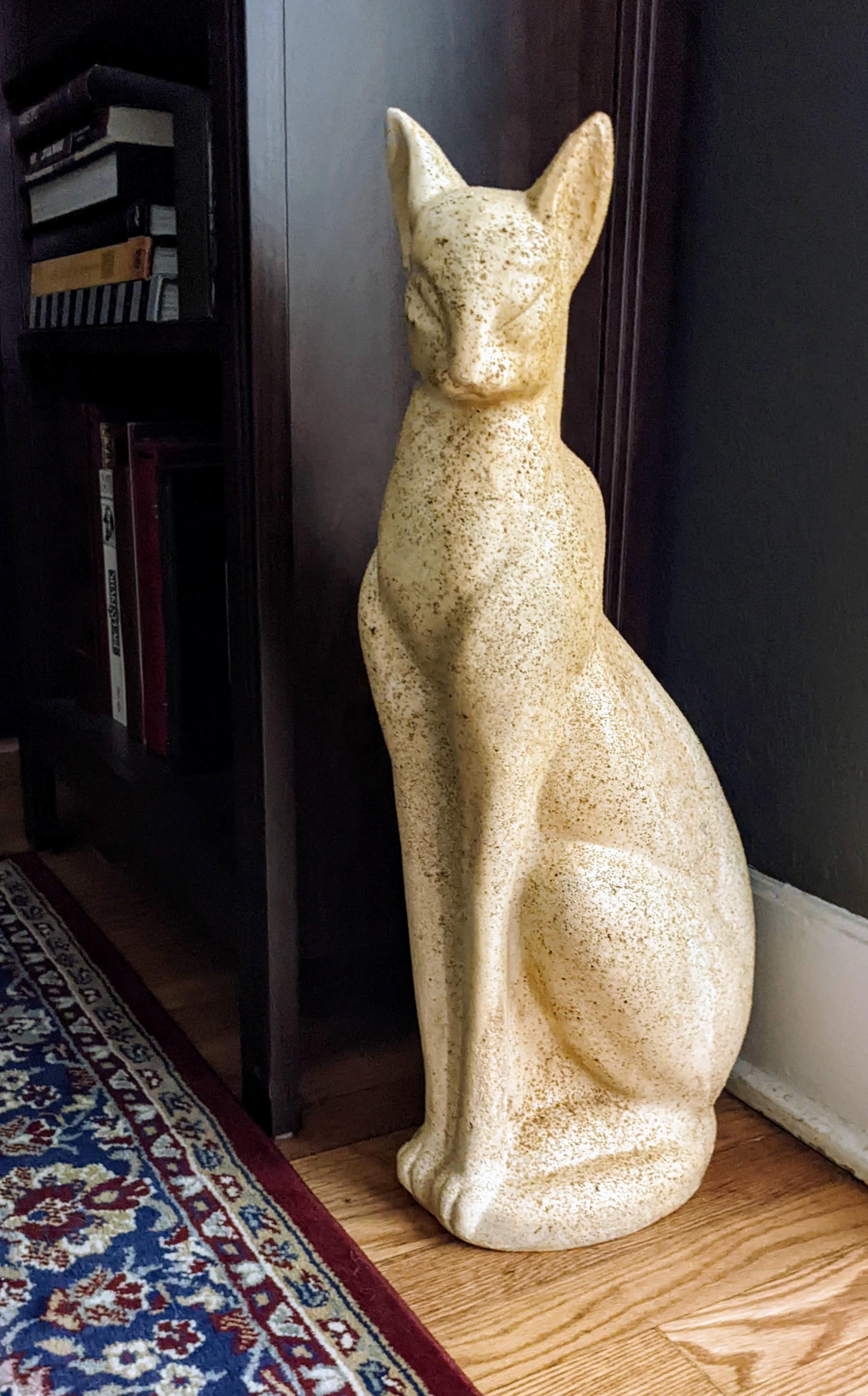 I received my cat statue and I love it! Details in the comments. r