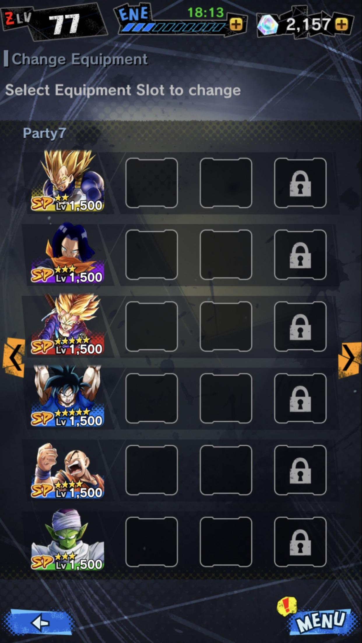 How to unlock the third slot of the equipment? DBLegendsReddit