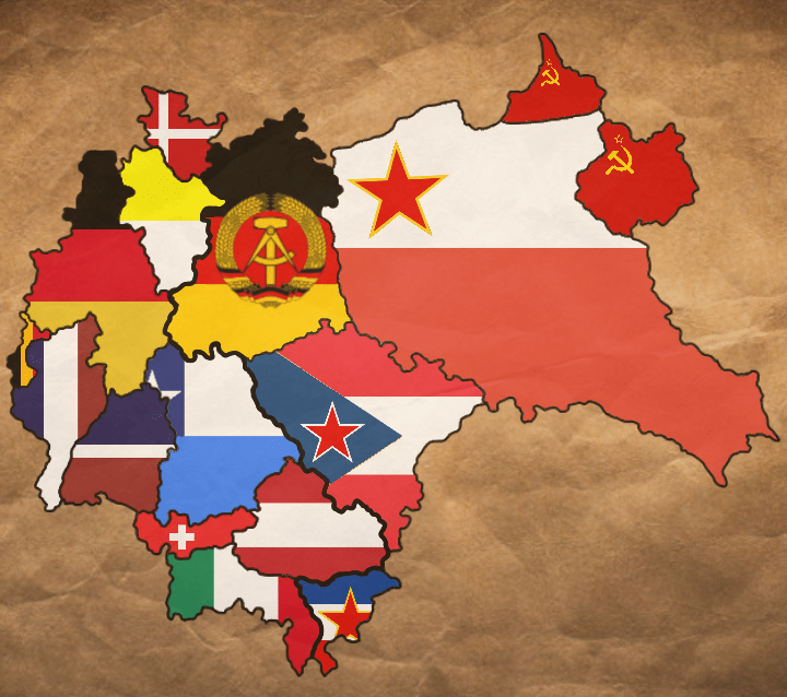 Alternate Potsdam Conference. r/imaginarymaps