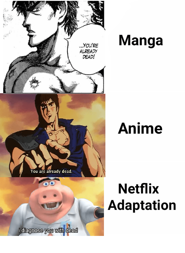 Netflix Anime Adaptation / Manga Anime Netflix Adaptation Album On