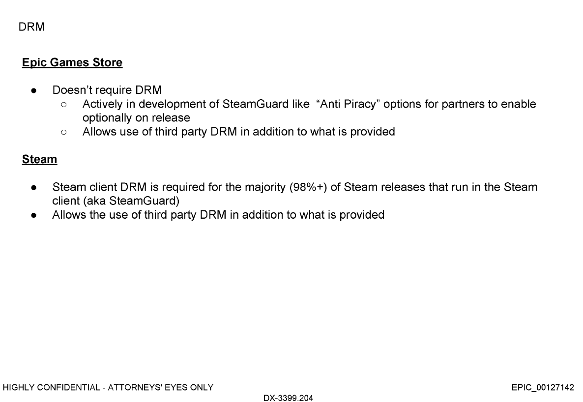 Epic Actively Developing Store DRM r/EpicGamesPC