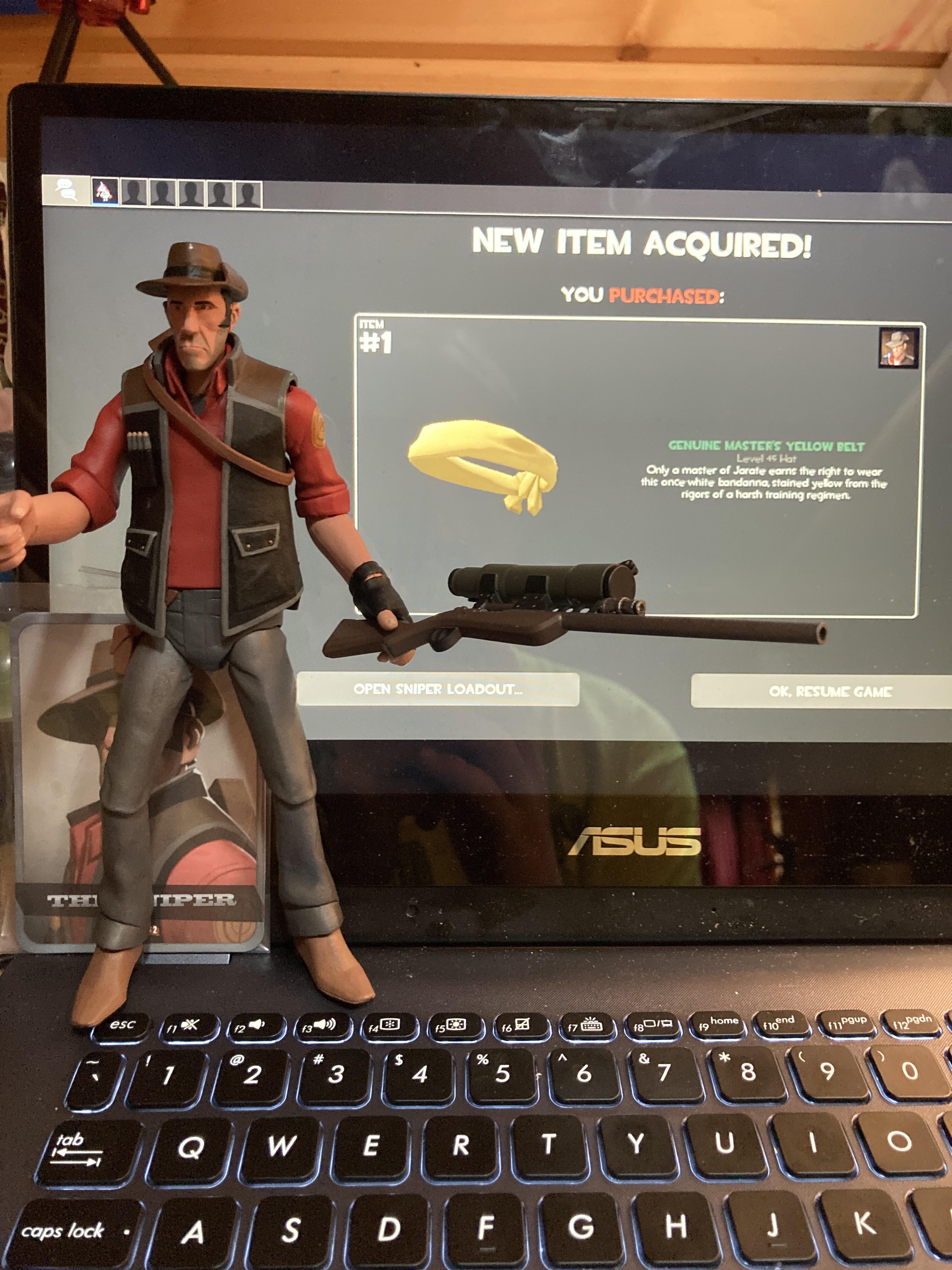 Just got the Sniper action figure in the mail. NECA was nice enough to