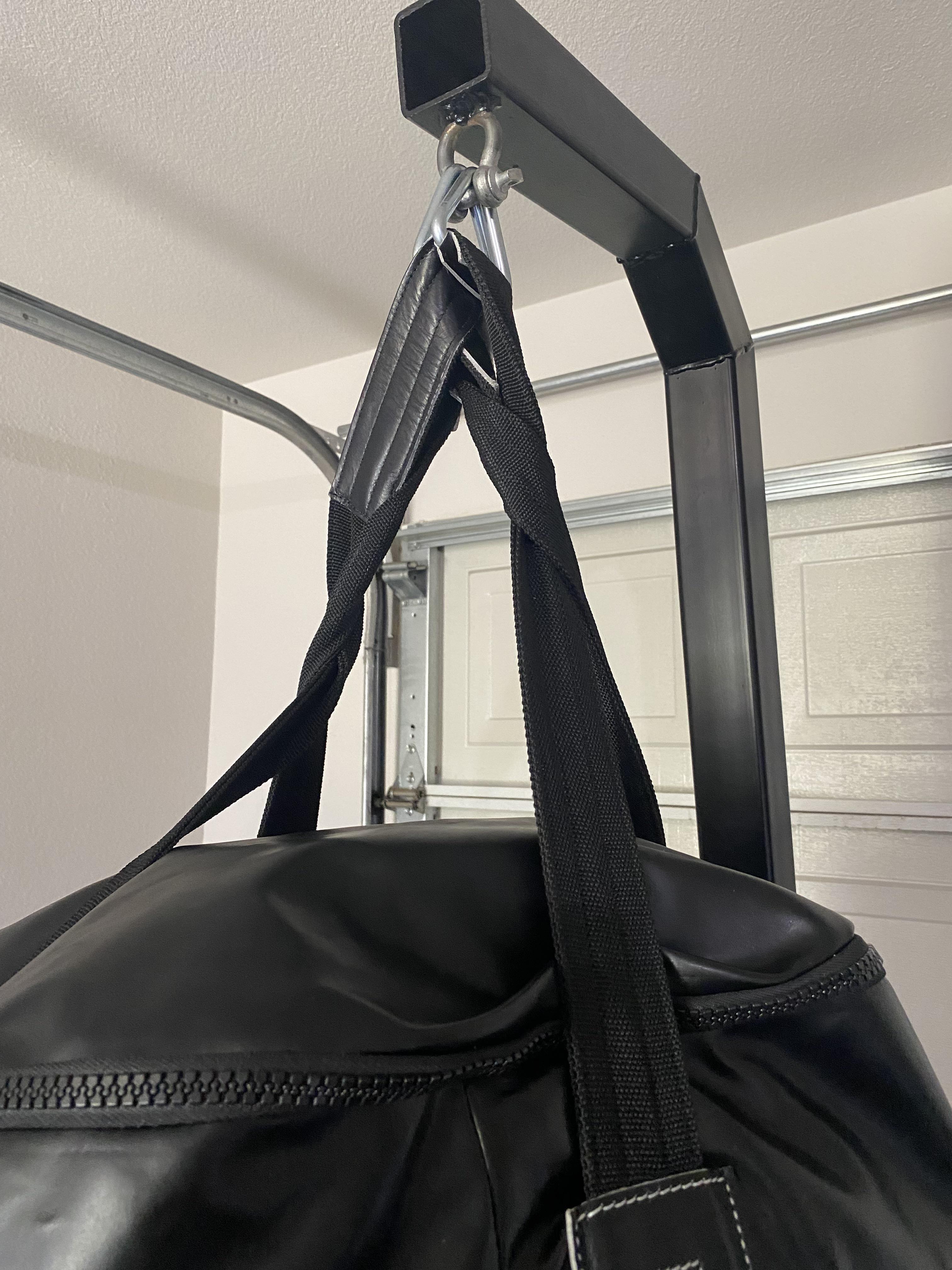 Need to shorten heavy bag straps. Any ideas? r/Kickboxing