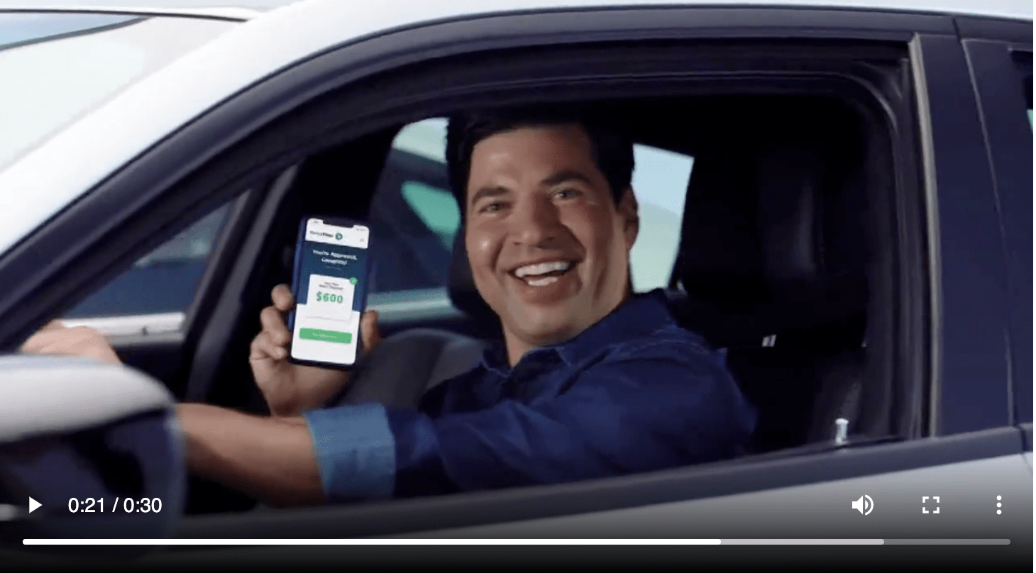 EASSYYYYYY. The guy in this DriveTime commercial makes me want to punch