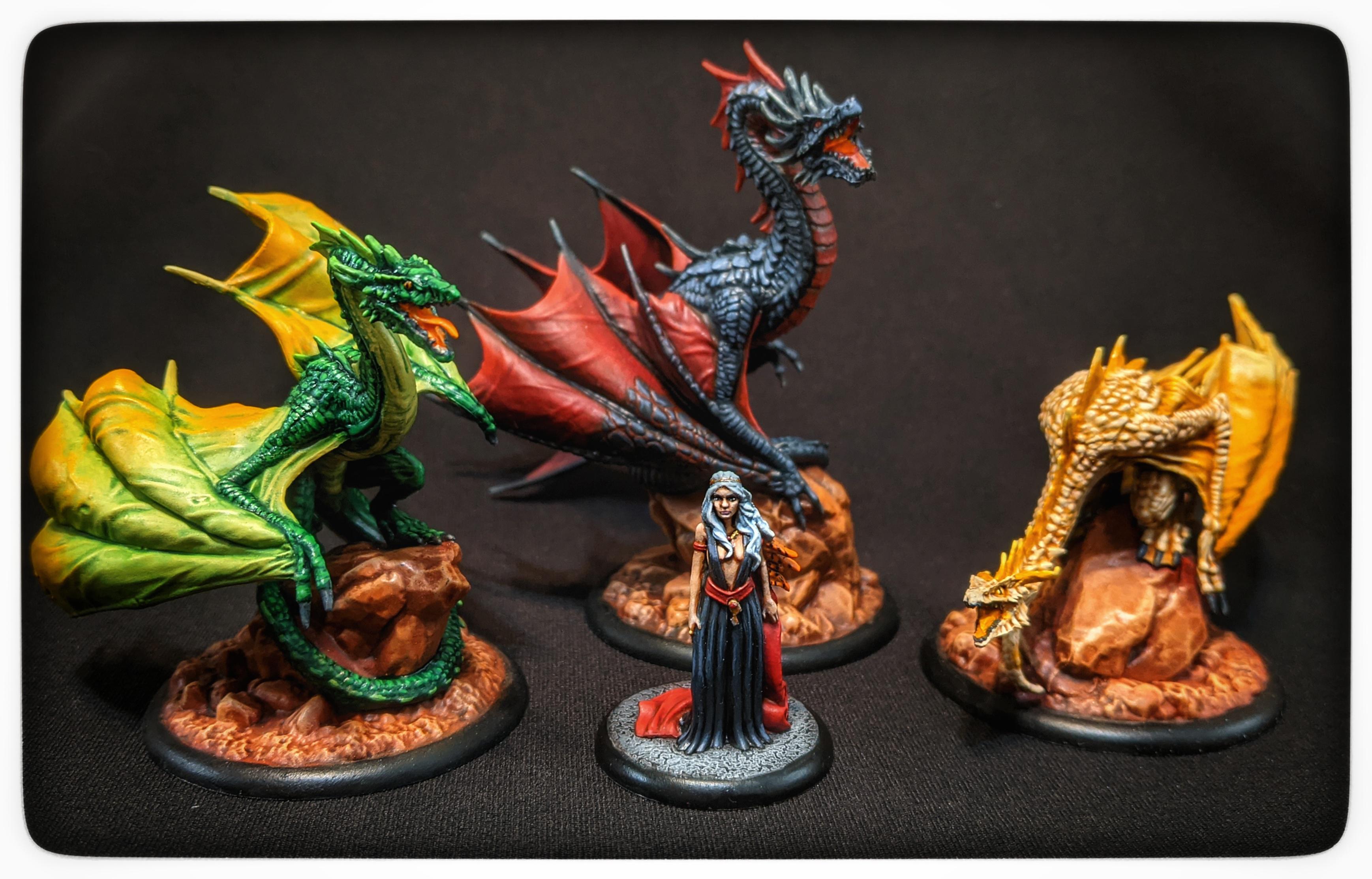 Daenerys Targaryen, First of Her Name r/minipainting