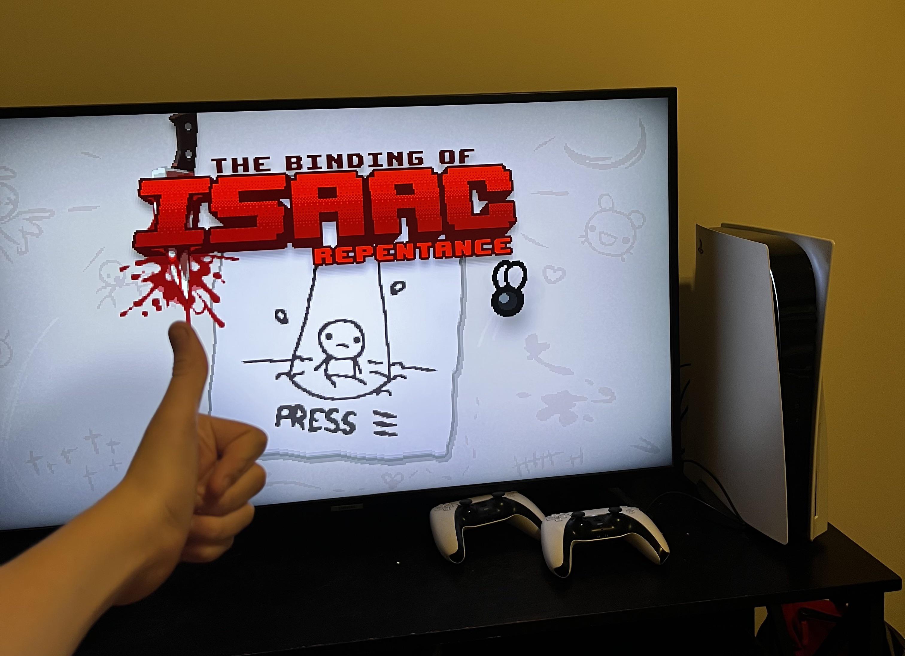 I had repentance on pc but always preferred playing on consoles so I