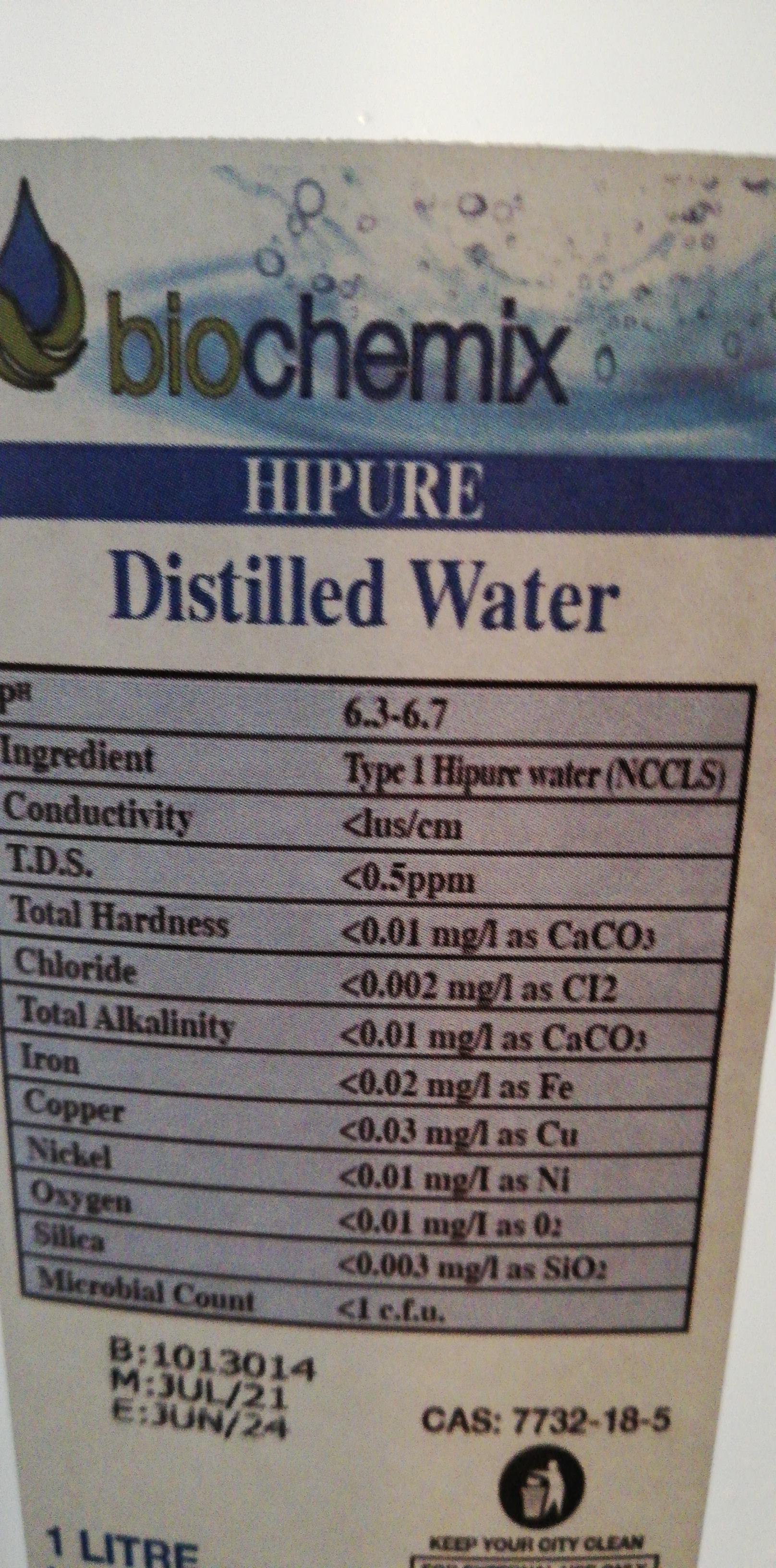 Is this distilled water good enough for my venus fly trap? r