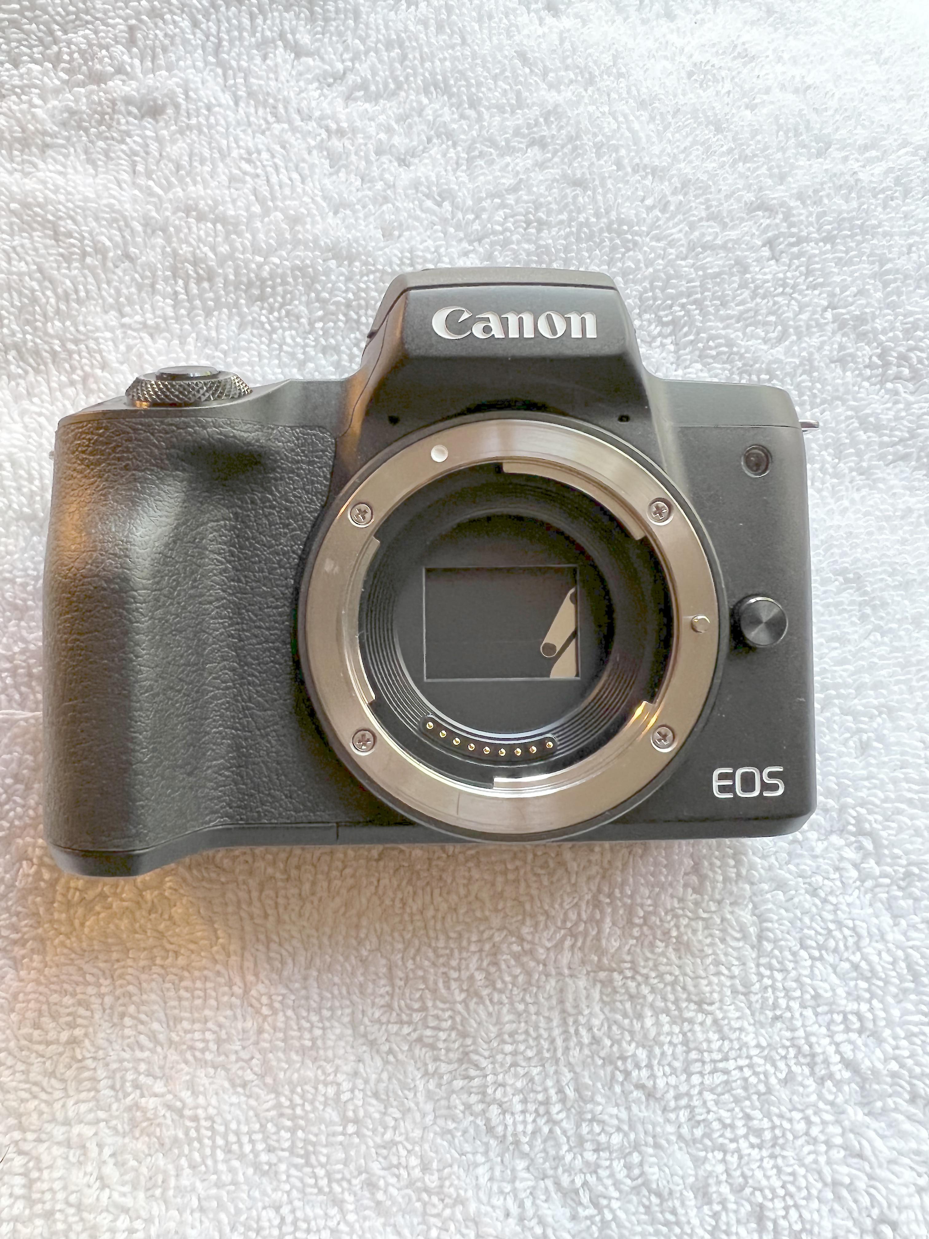 Stuck shutter any help? r/canonM50