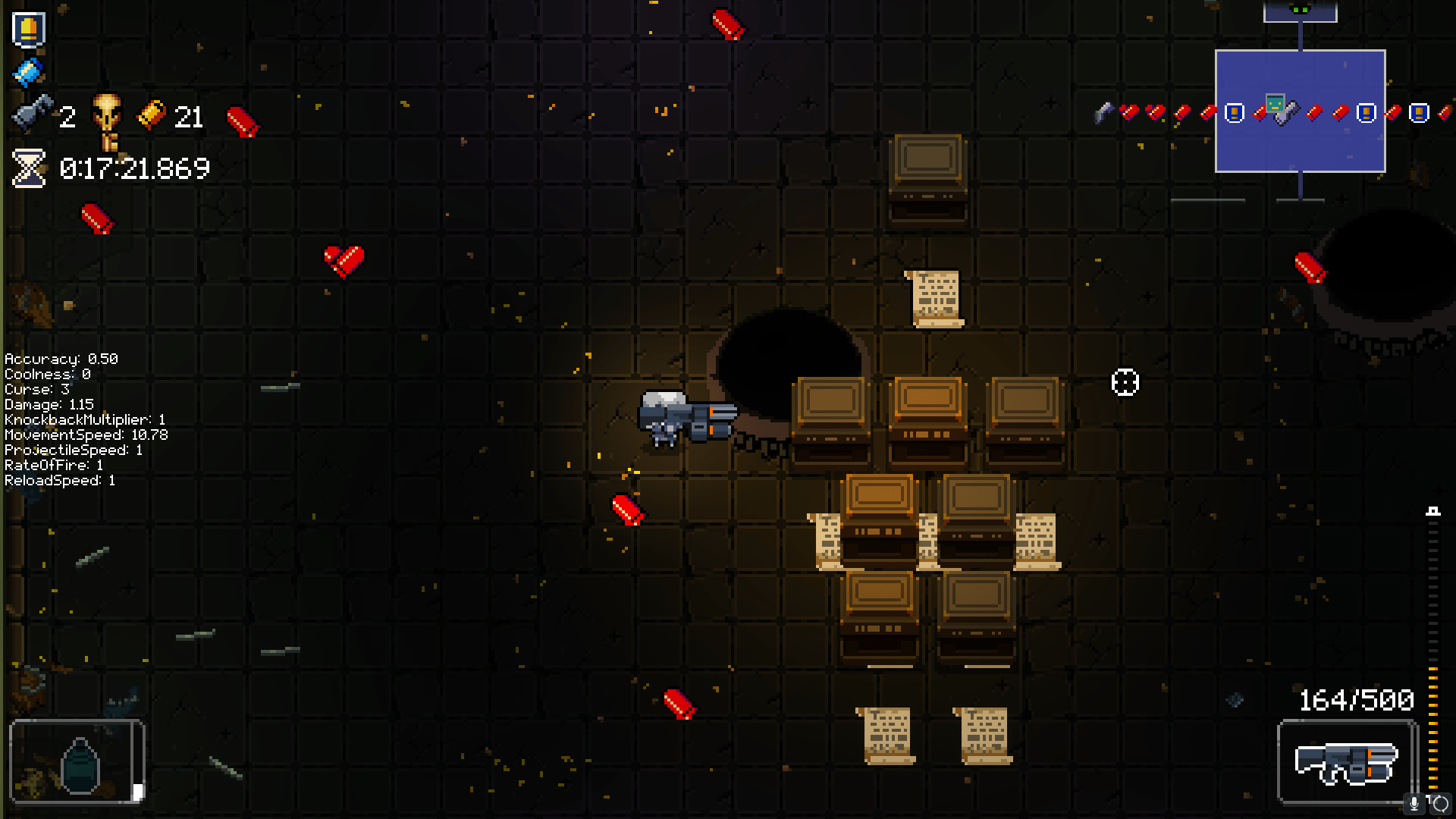 After 181 hours on gungeon I finally found a glitched chest... but it