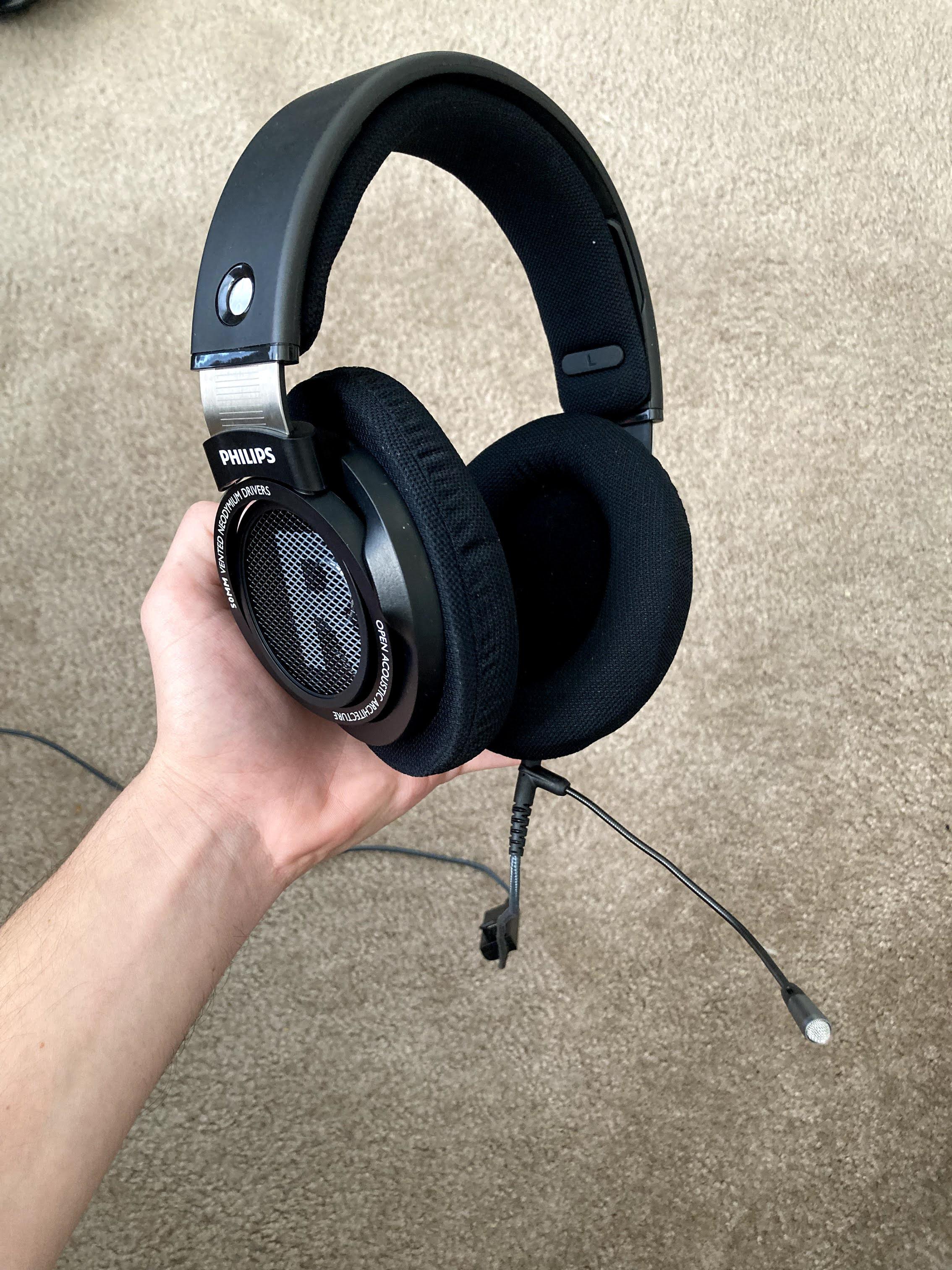 Philips SPH9500 with a boommic adapter from Amazon might be the best