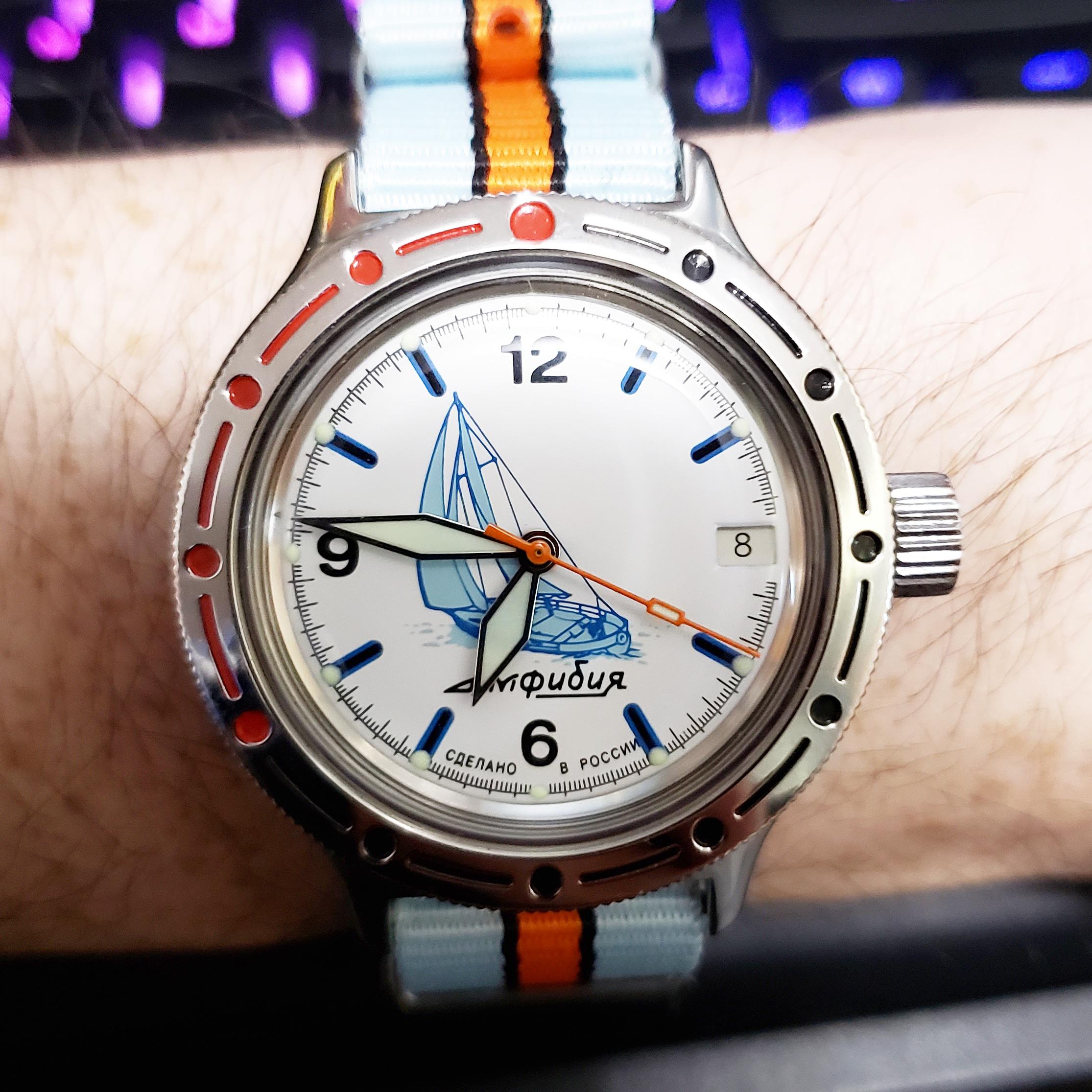 [Vostok] My latest custom Amphibian r/Watches