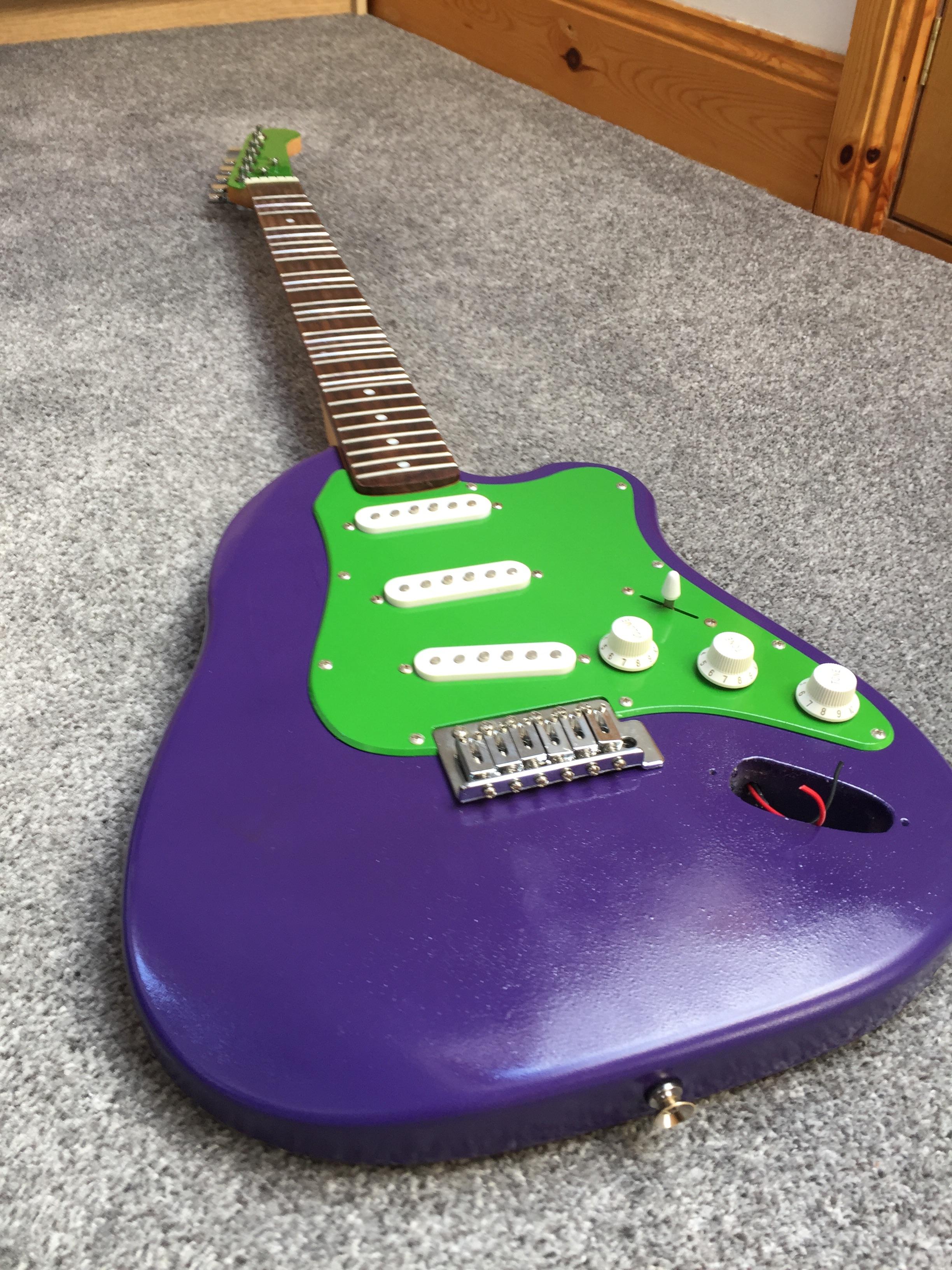 Created a Flying Microtonal Aubergine (Eggplant for Americans) inspired
