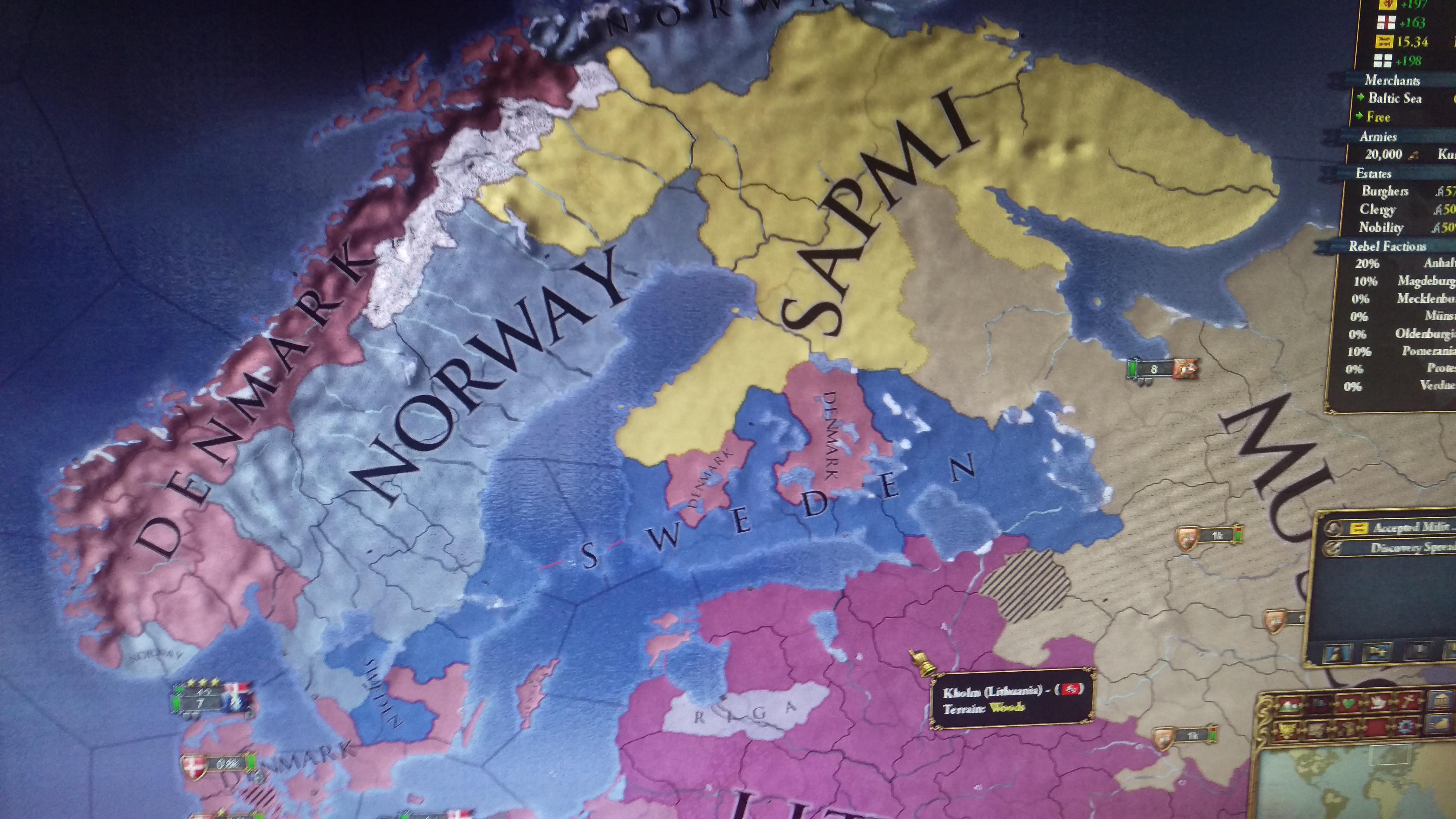 Ah yes... Traditional Scandinavian Borders... eu4