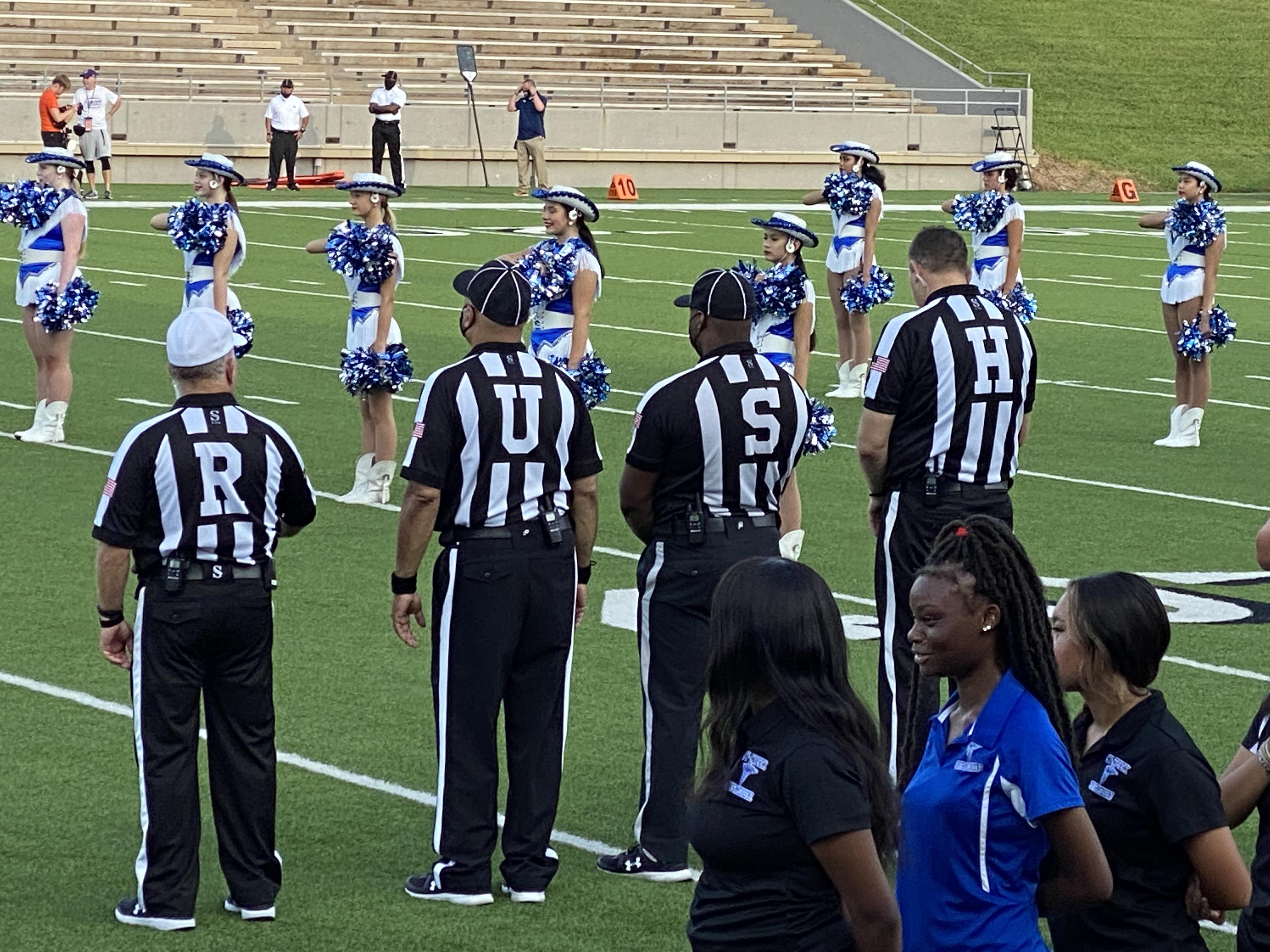 At the high school football game today r/rush