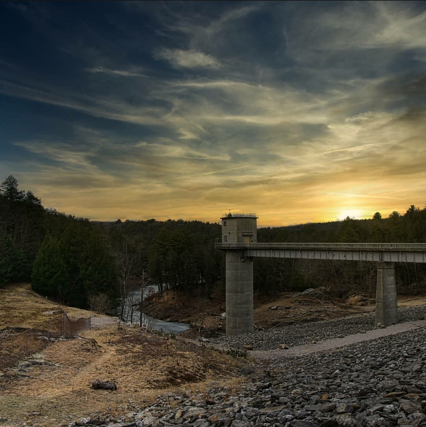 Black rock dam. Photo was taken back in june or july. r/Connecticut