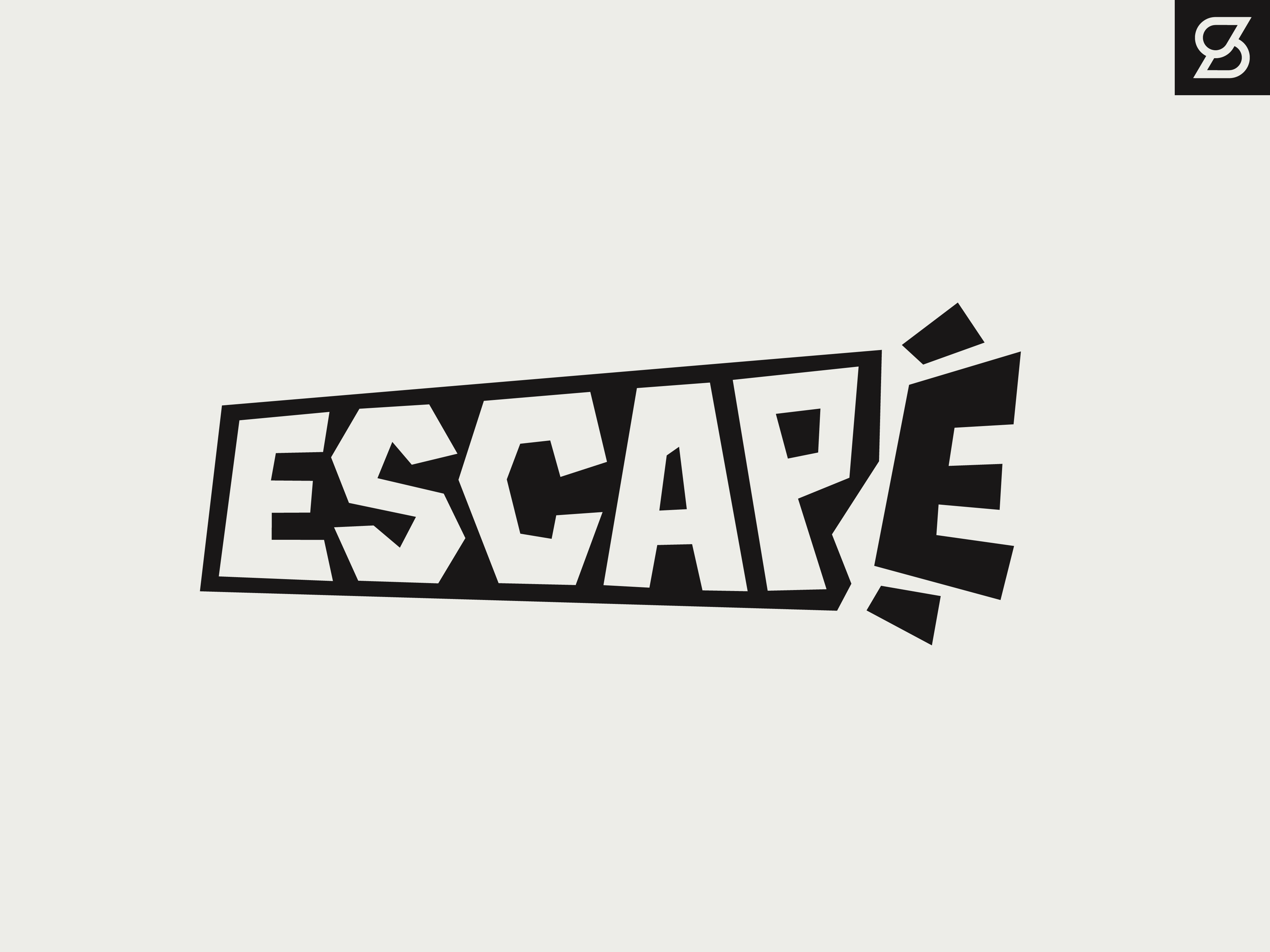 escape logo concept by me (twittersebmsebm) r/logodesign