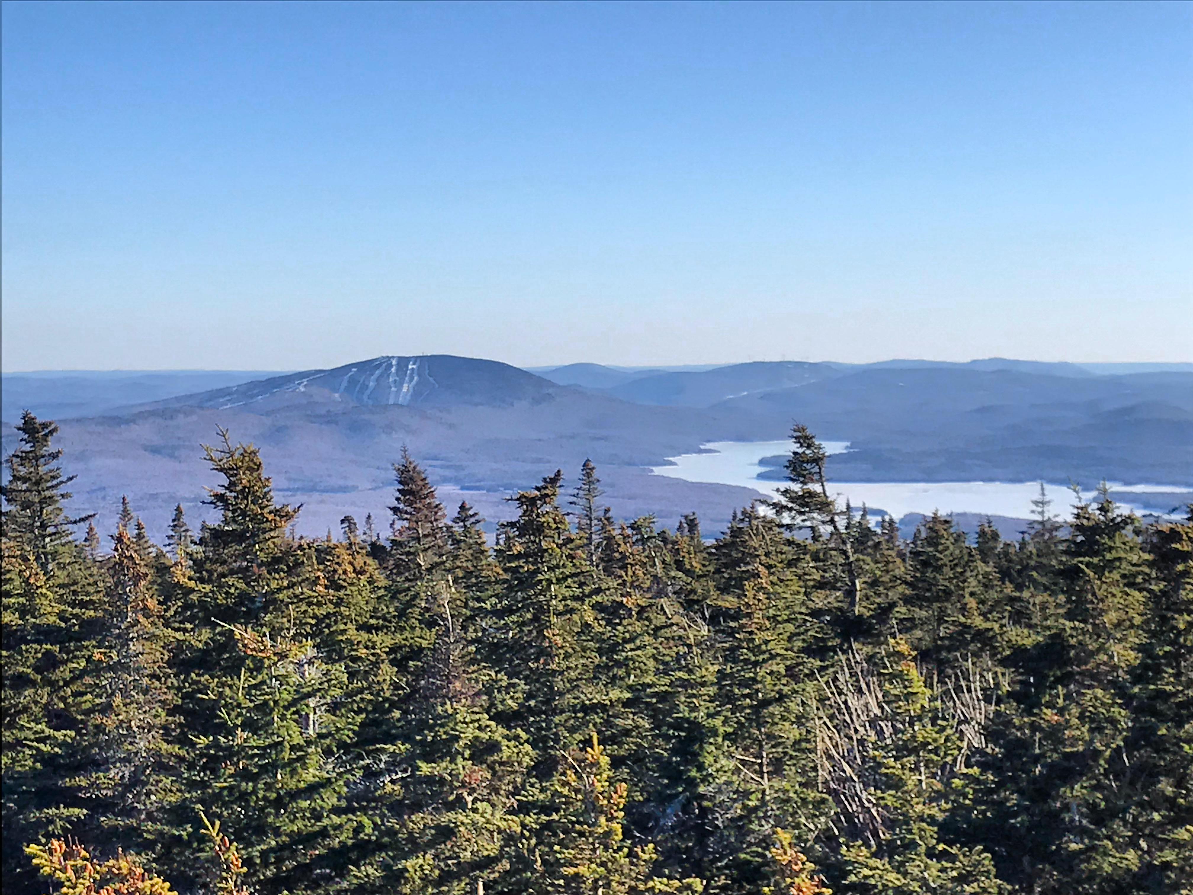 Mt Snow from the Stratton Mountain Fire Tower r/vermont