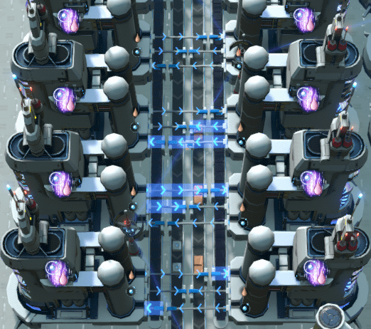 My oil refinery setup Dyson_Sphere_Program