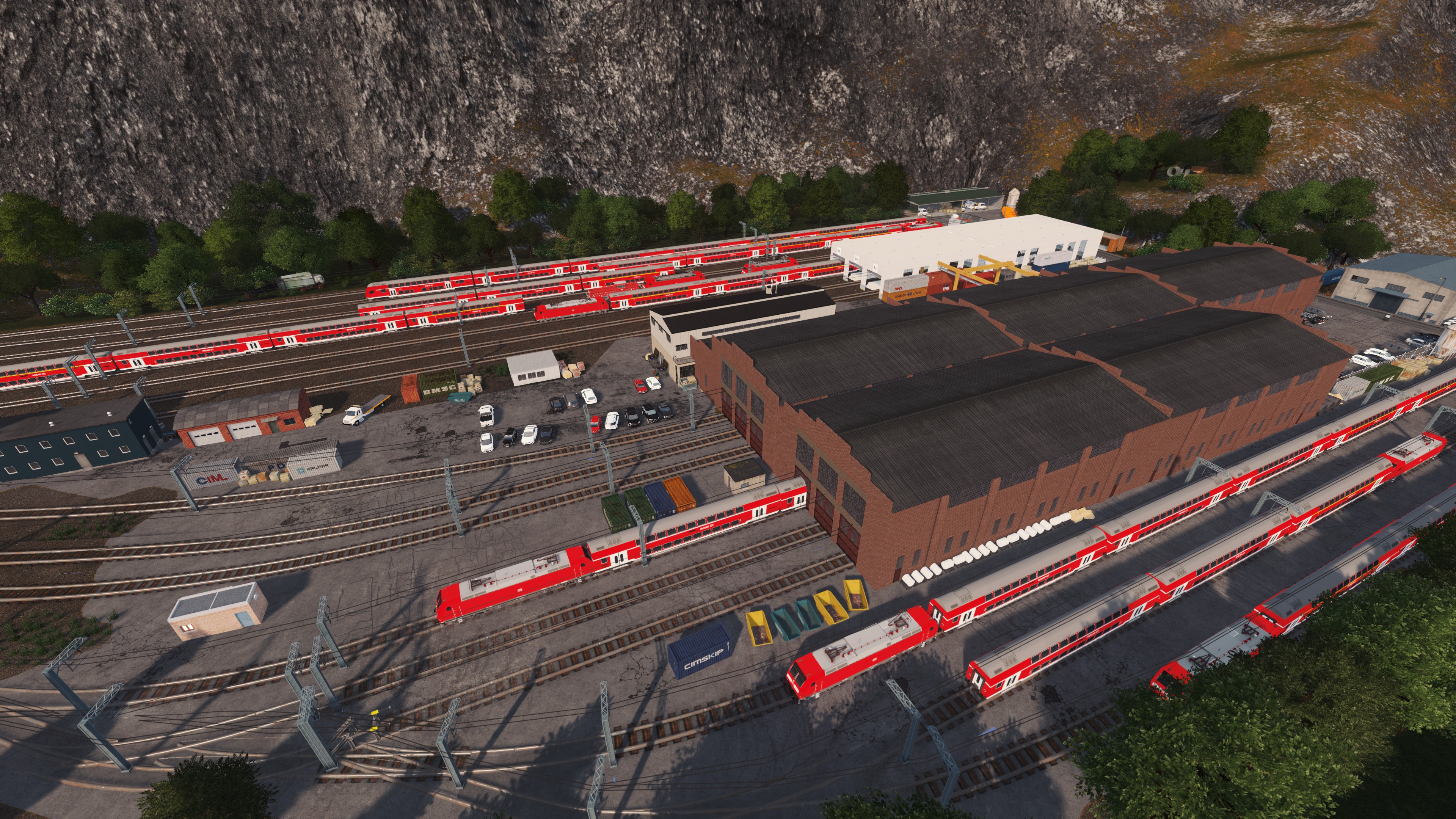 Train depot r/CitiesSkylines