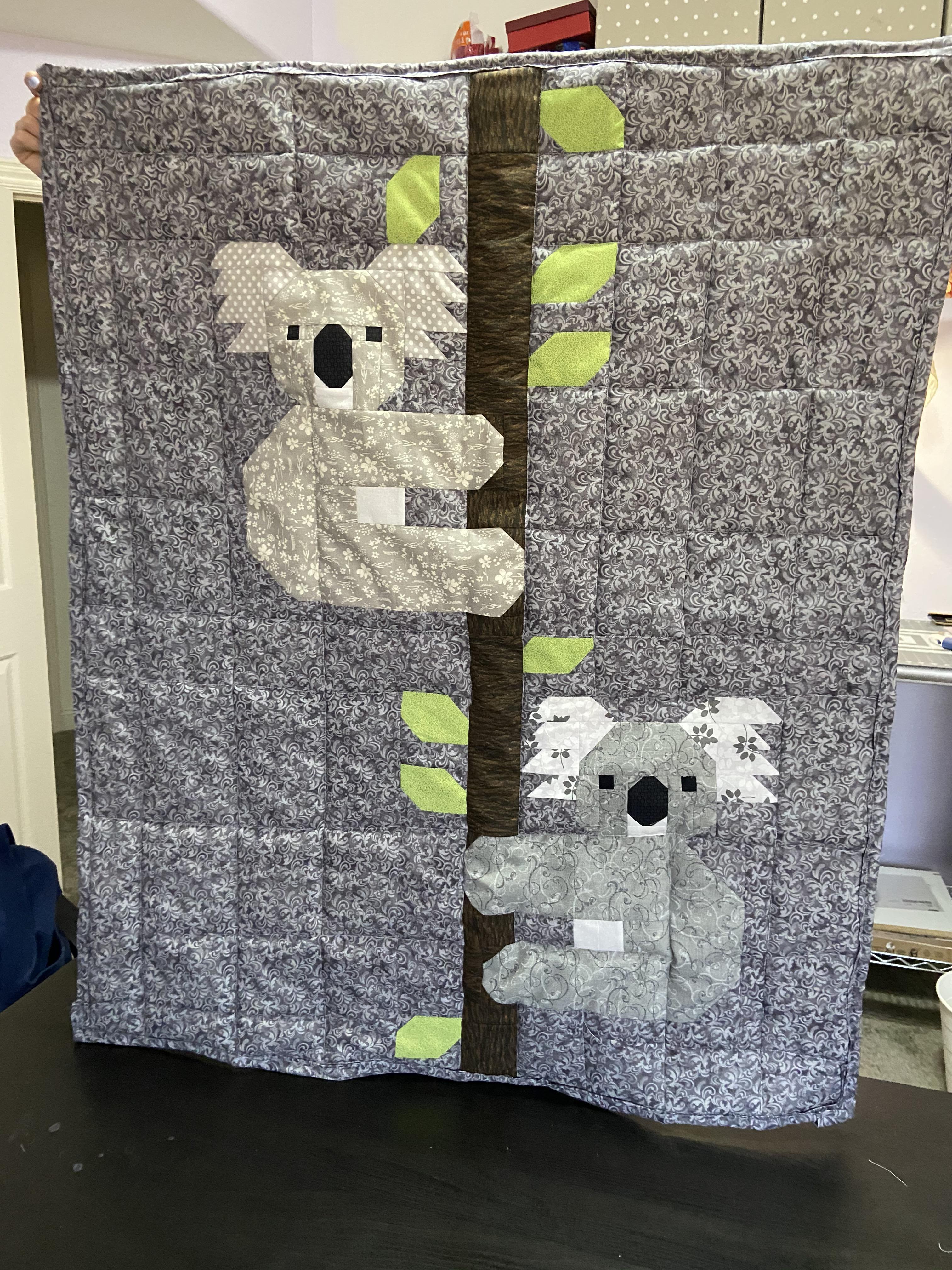Adorable koalas! r/quilting