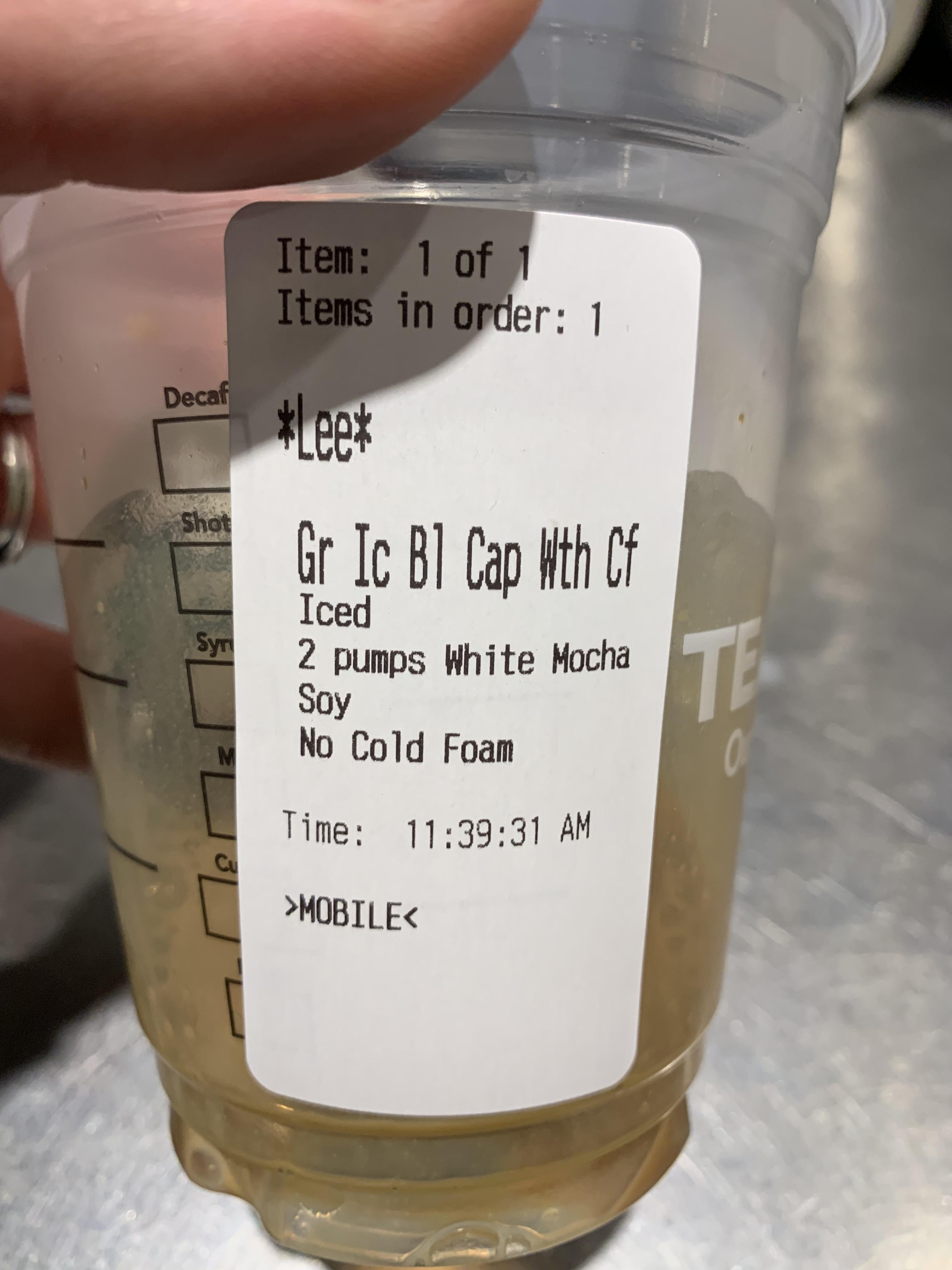 so like... an iced soy latte? r/starbucks