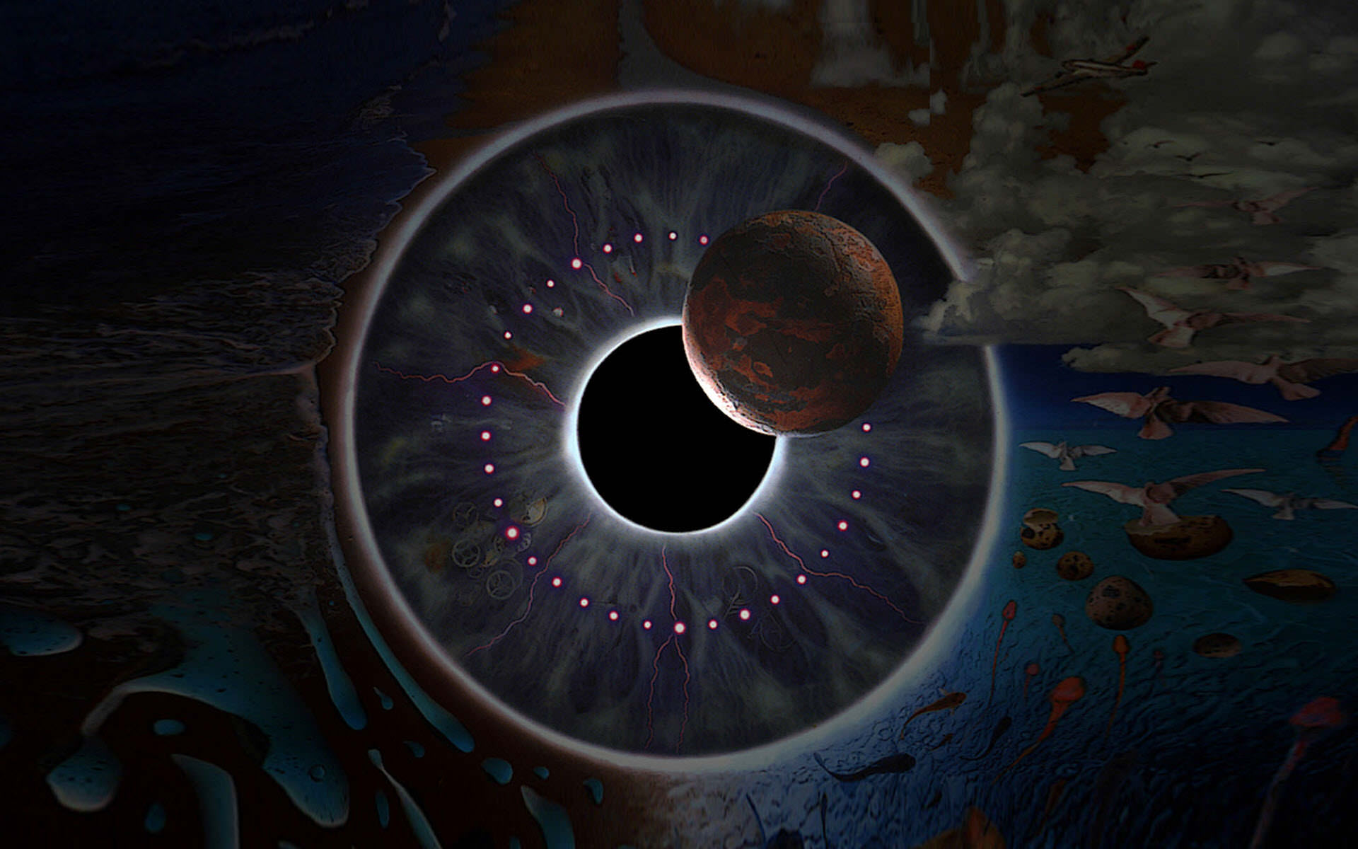 As requested, my PULSE wallpaper pinkfloyd