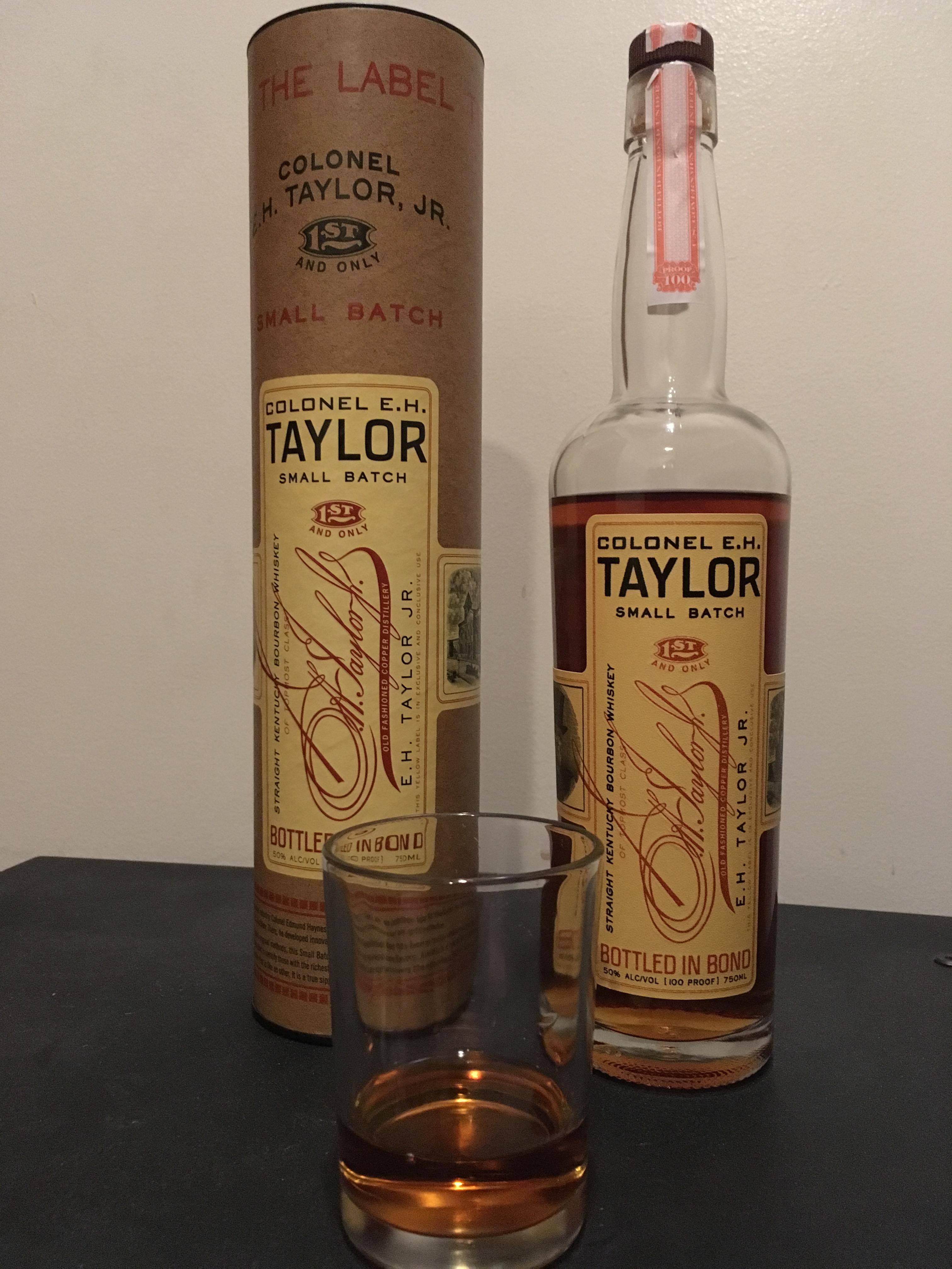 Review 13 Colonel E.H. Taylor Small Batch bourbon