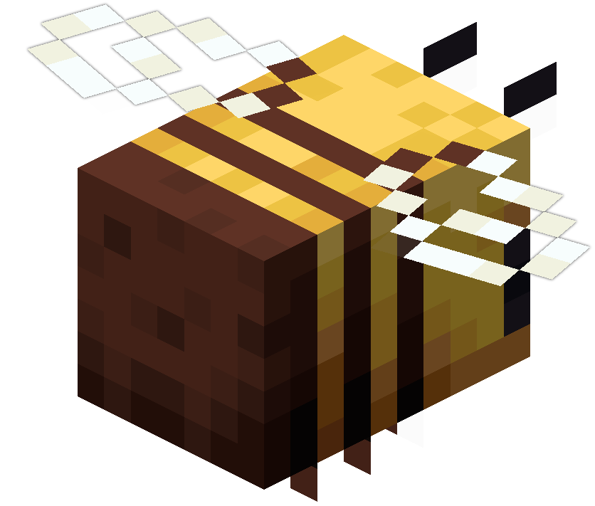 Was checking about bees in Minecraft wiki for some information and
